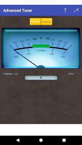 Advanced Tuner (for guitar, violin, bass, ukulele)
