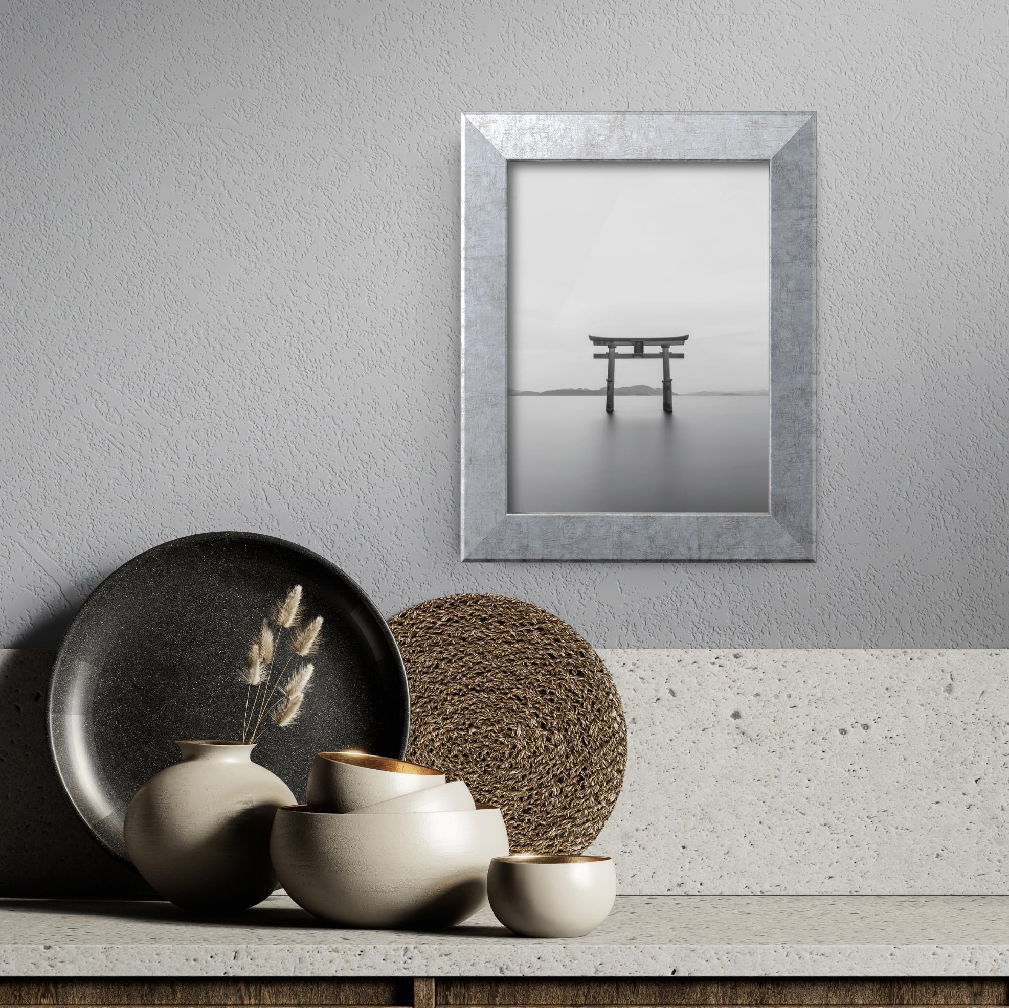 Amazon.com - US Art Antique Silver 19.5x27.5 Puzzle Frame 1.25