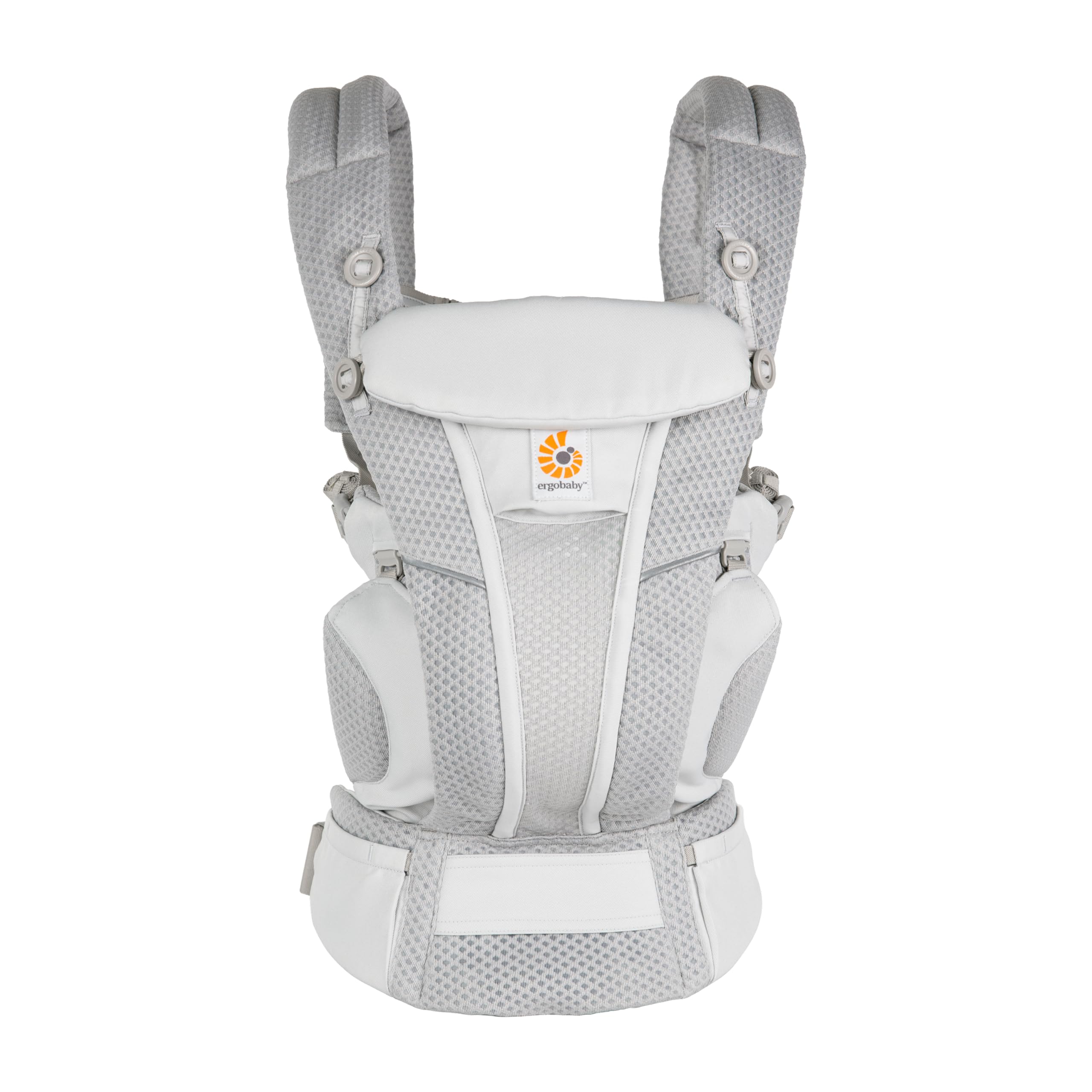 Ergobaby Mochila portabebé Omni Breeze recién nacidos desde su nacimiento hasta que pesan 20kg, portabebé ergonómica de Malla SoftFlex, 4 posiciones para transportar, Natural Beige — view 15