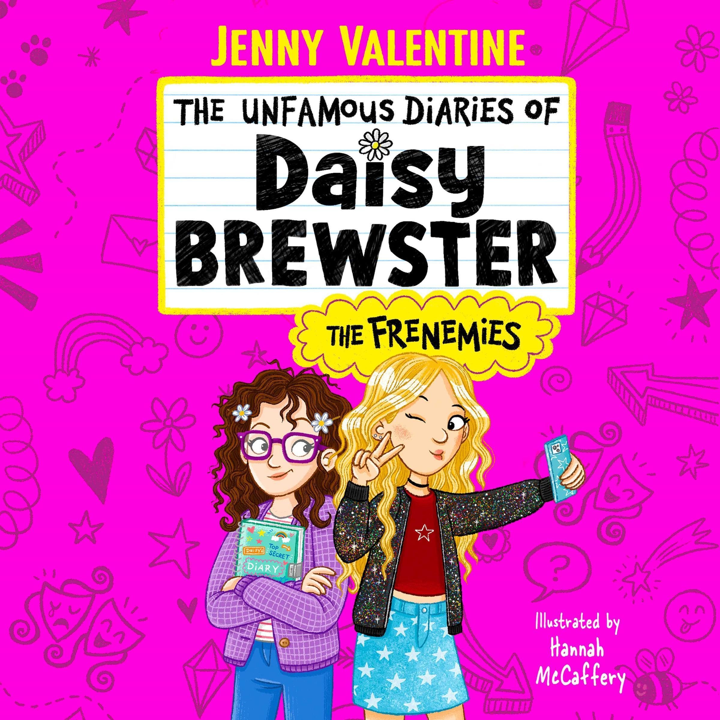Cover art for The Unfamous Diaries of Daisy Brewster: The Frenemies