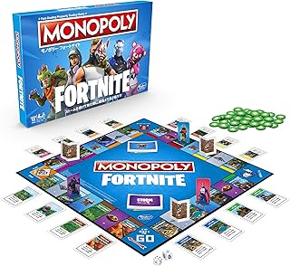 Hasbro E6603 Monopoly Fortnite Edition Board Game, Japanese Version, Japanese Instruction Manual Included, Ages 13 and Up