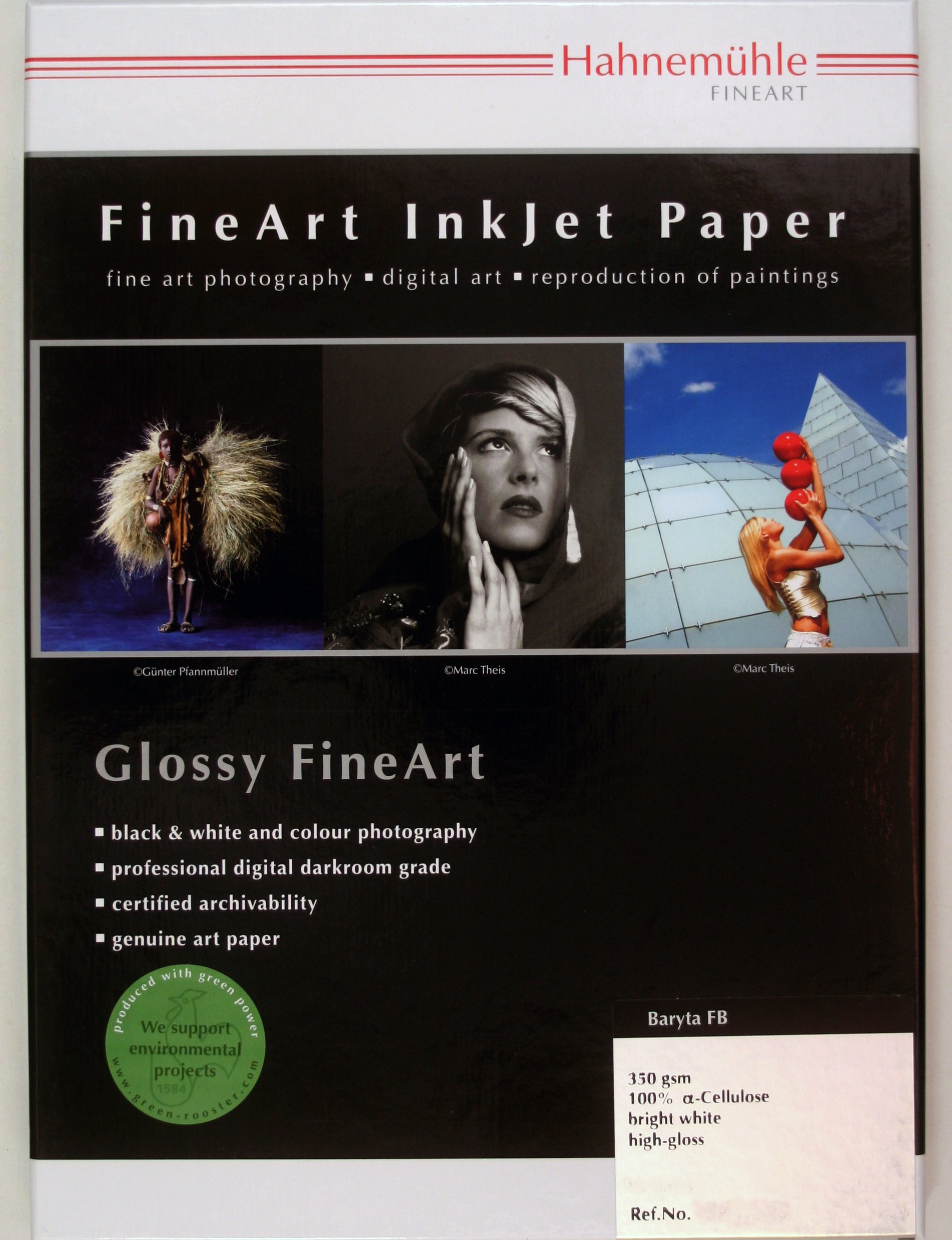 Hahnemühle Carta fotografica Digital FineArt Baryta, 350 g/m² 297 x 420 mm Bianco chiaro