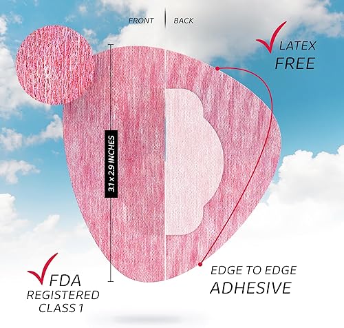 Vista 18 de Not Just A Patch Freestyle Libre 2 fundas (paquete de 20) – Delgada, fuerte y ligera, adherencia ultra larga de 14 días – Durable Lingo CGM & Libre
