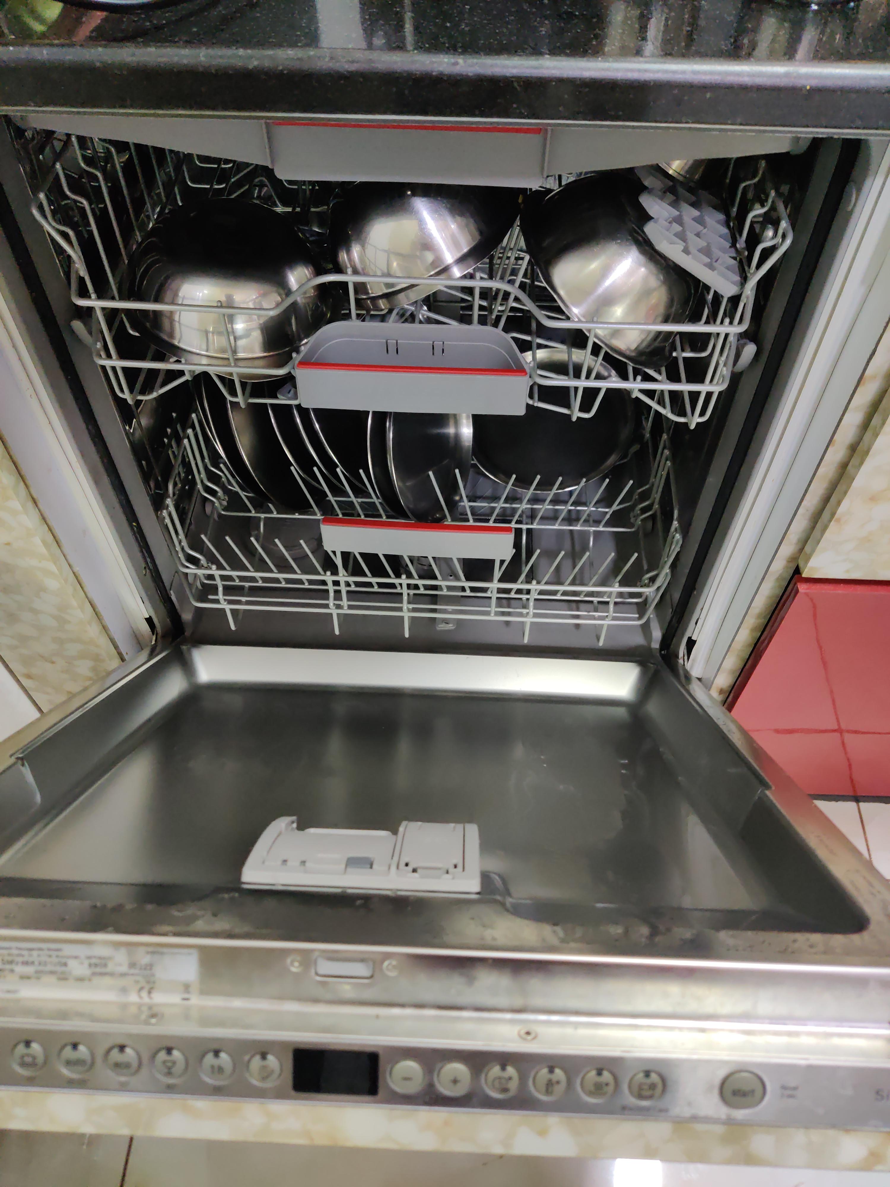 Bosch 60 cm Stainless Steel 13 Place Settings Fully Built in Dishwasher