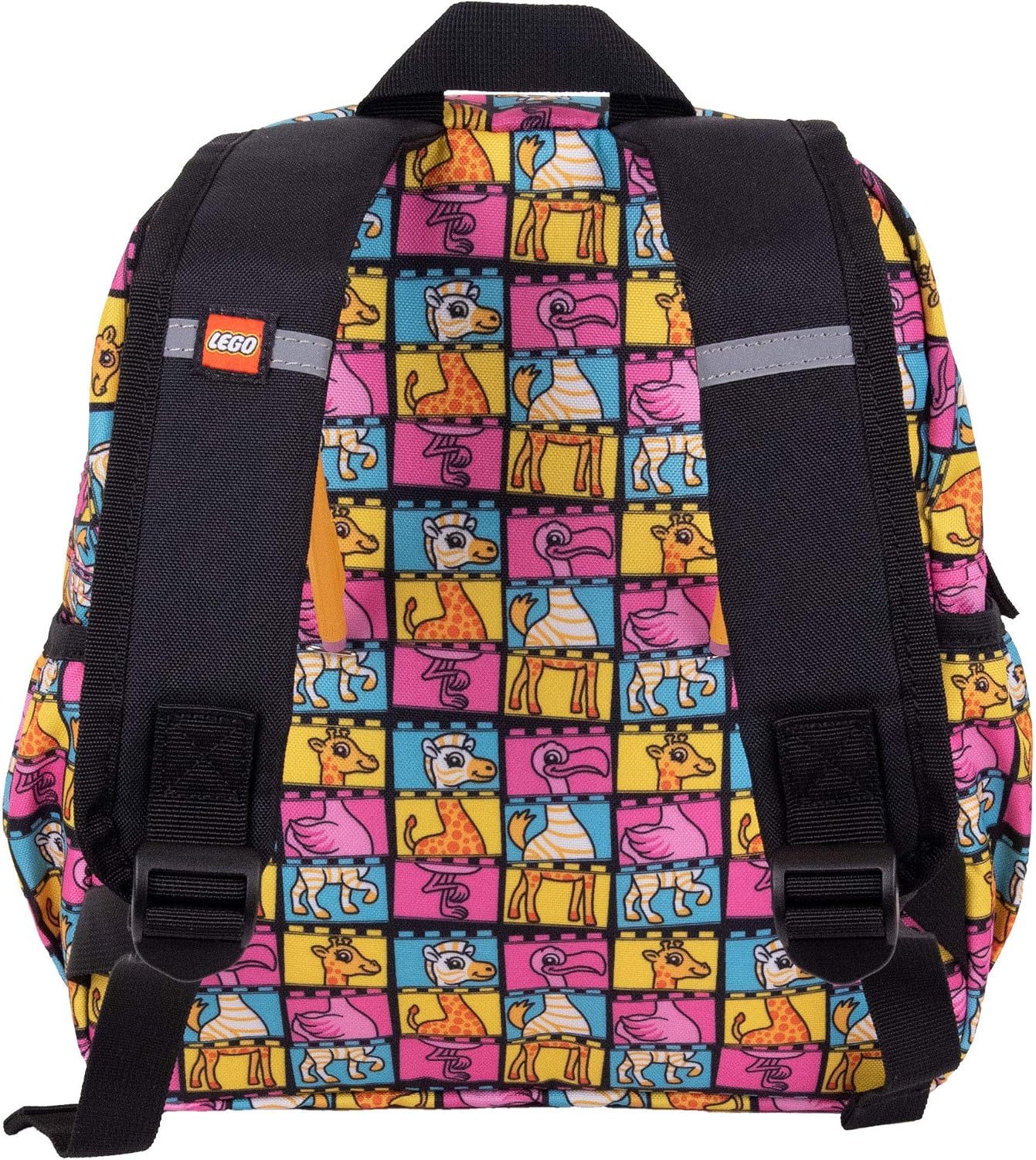 LEGO DUPLO BLOCK BACKPACK, Toddler-Sized School and Travel Bag for Boys and Girls, Bubble Gum
