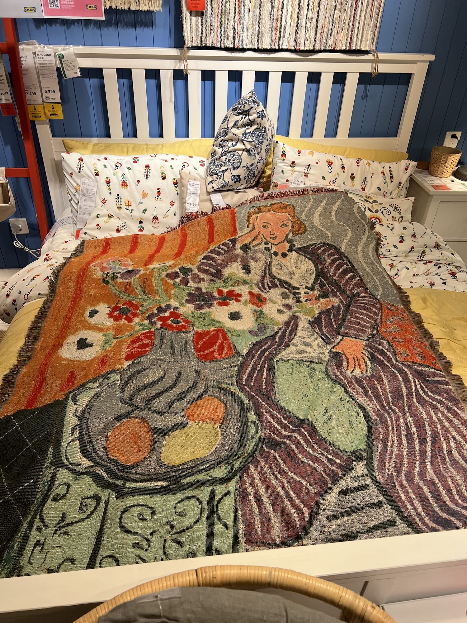 Amazon｜Henri Matisse アンリ・マティス「紫のローブとアネモネ