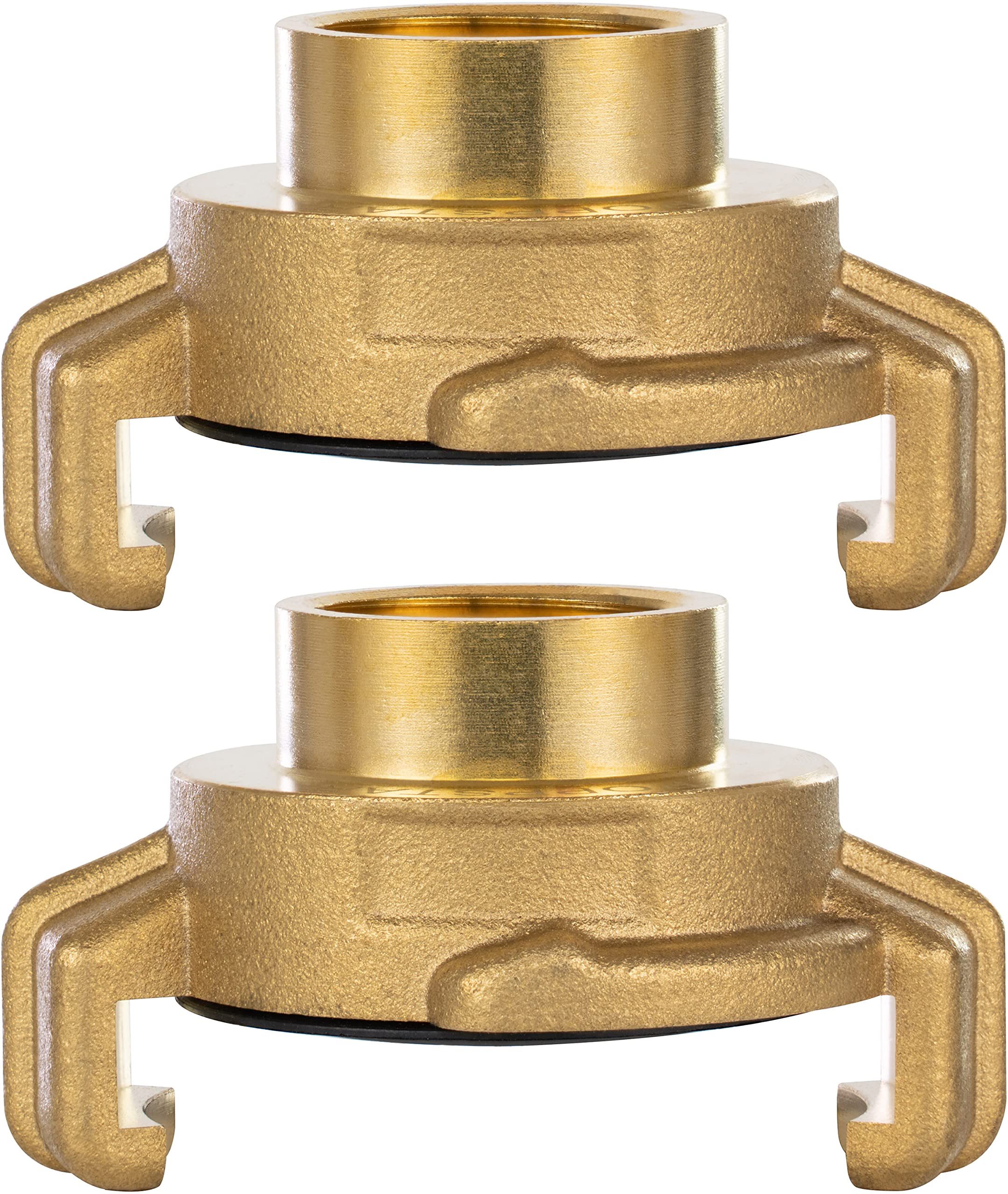 Poppstar 2X Brass Quick Coupling 1/2 inch Internal Thread (Connector 1/2 inch Thread)
