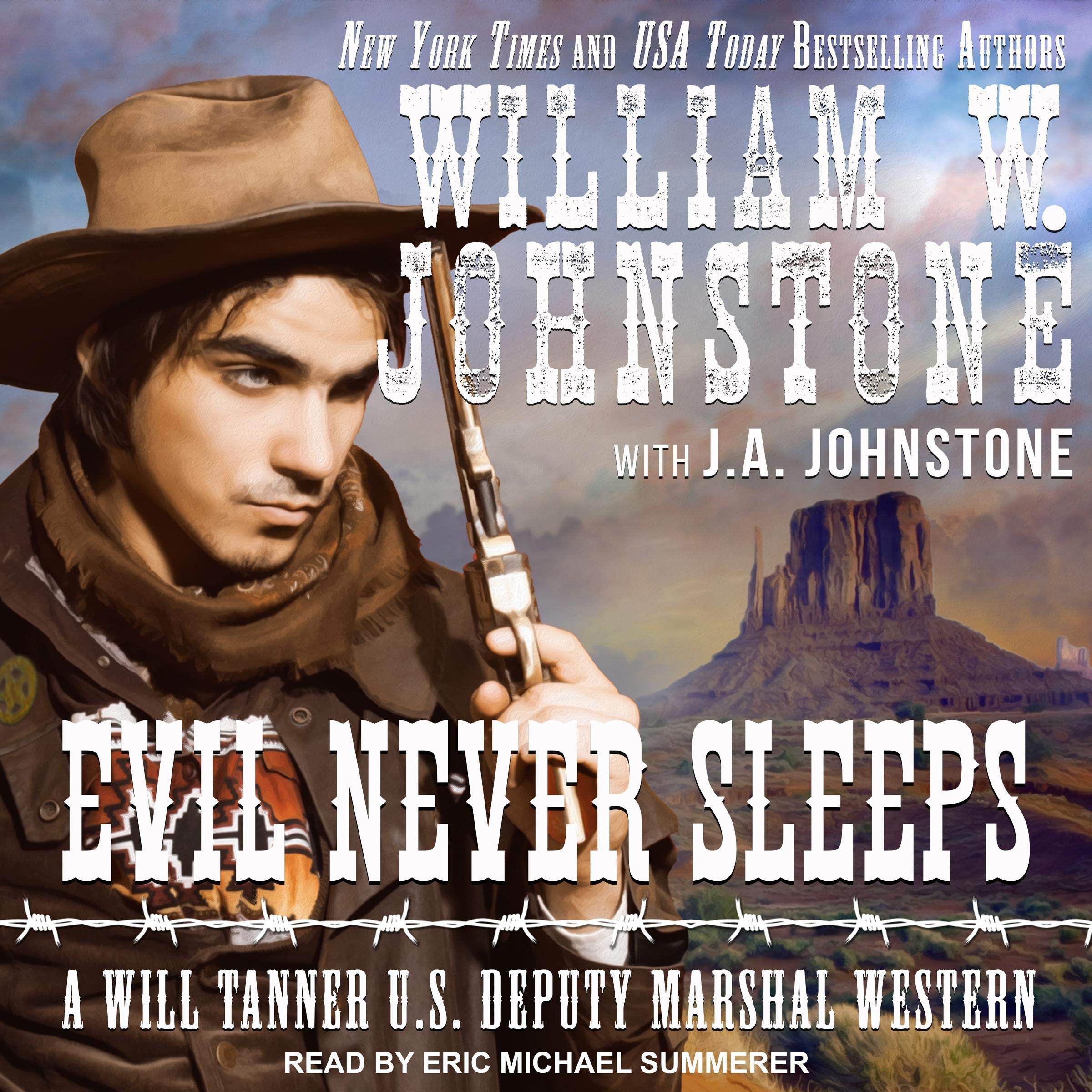 Cover art for Evil Never Sleeps