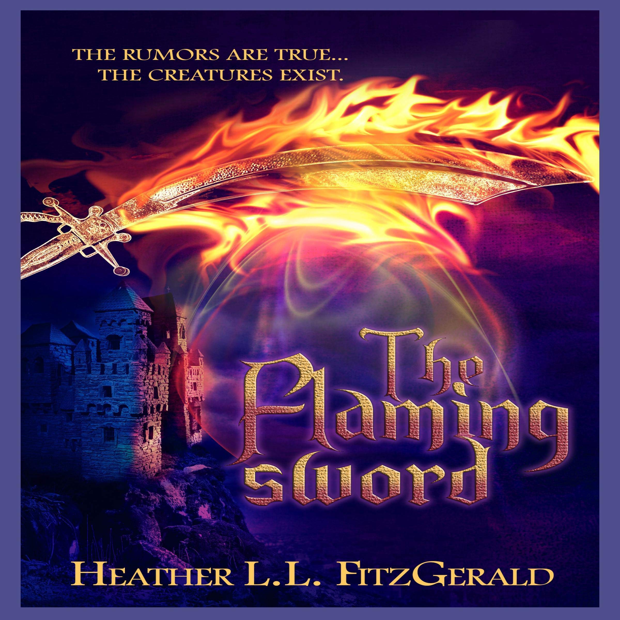 Cover art for The Flaming Sword