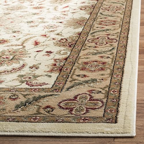 Miniatura 3 de SAFAVIEH Lyndhurst Collection LNH211A - Alfombra cuadrada de 8 pies, diseño tradicional oriental que no desprende pelusa, para sala de estar,