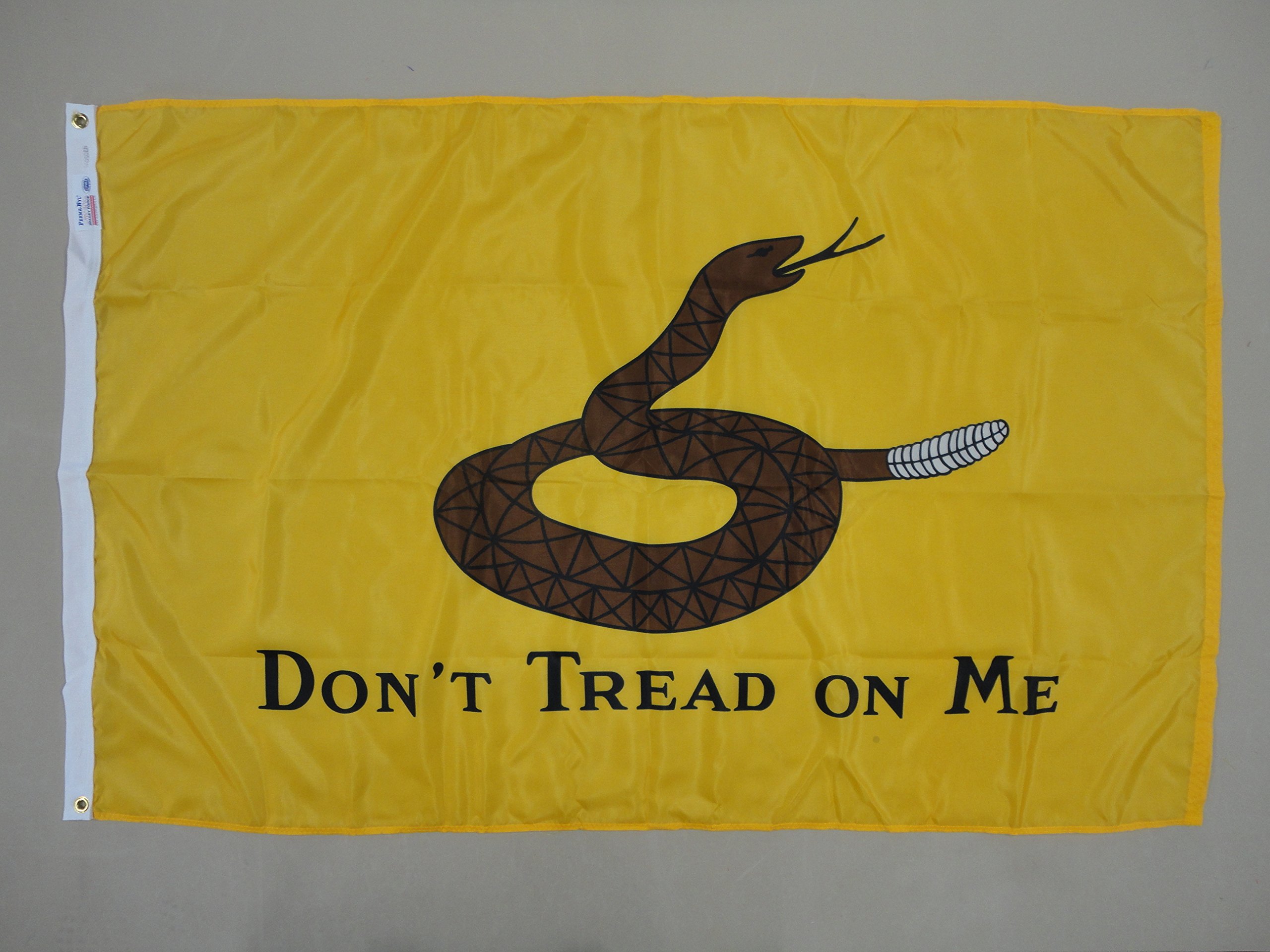 Perma-Nyl 3ft x 5ft Historical Gadsden Nylon Flag