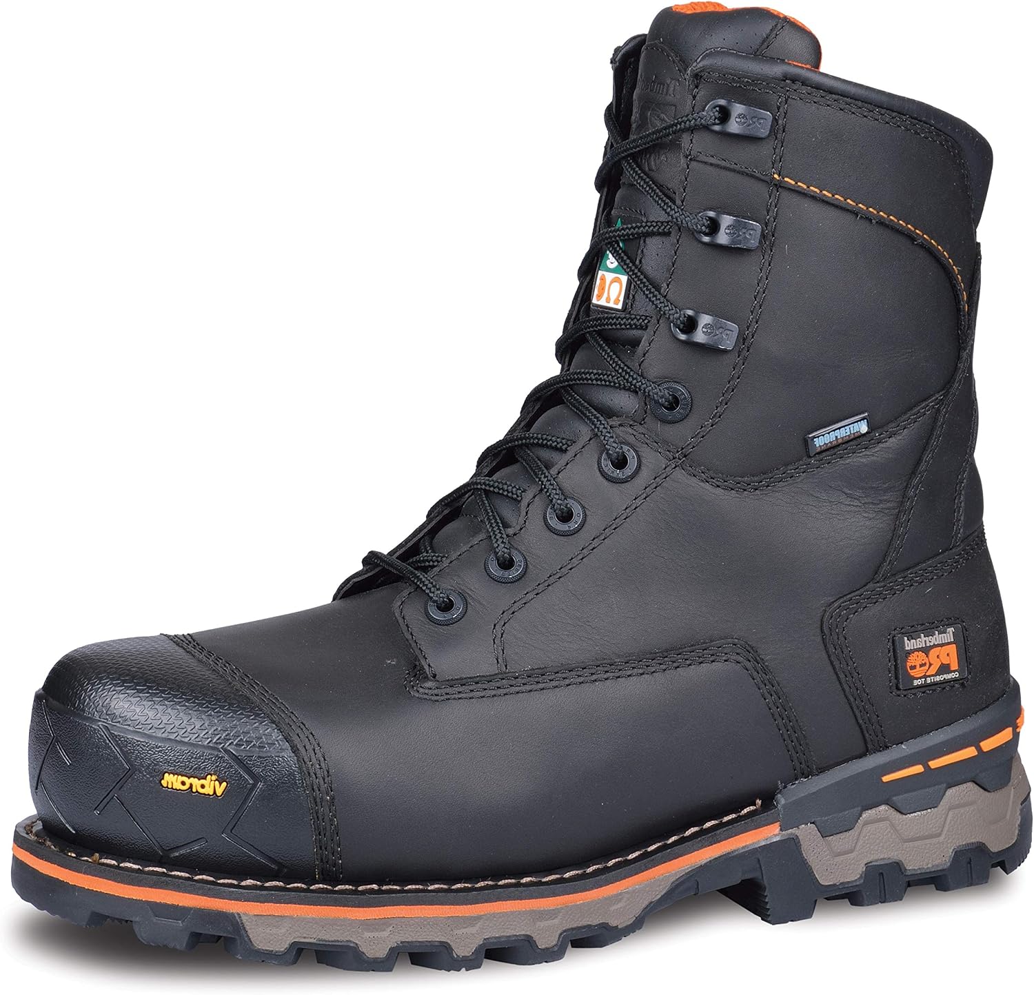 Timberland PRO Men's Boondock 8" Composite Toe Puncture Resistant Waterproof Industrial Boot