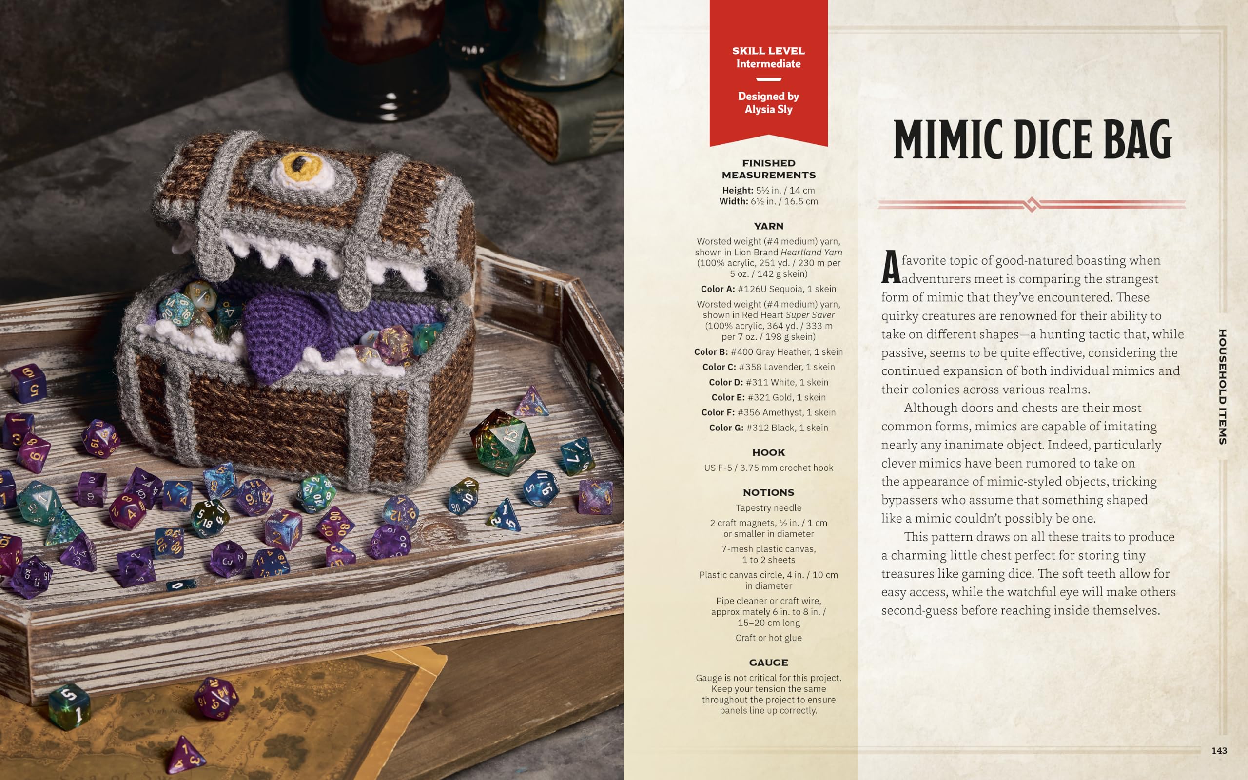 Dungeons & Dragons Crochet: A Book of Many Patterns