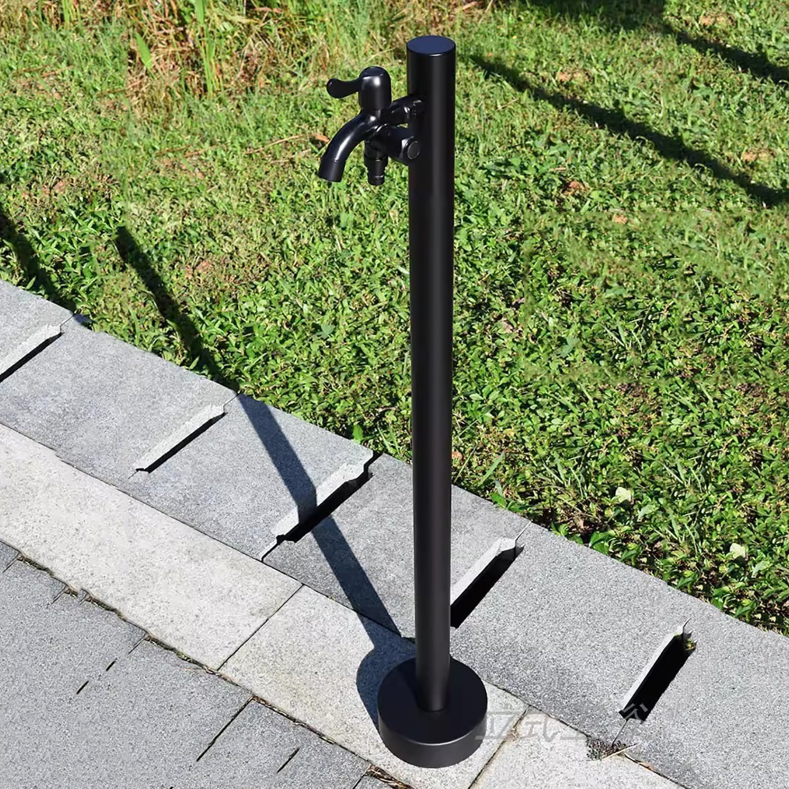 BHGFYXBS Stainless Steel Vertical Garden Water Column, Water Fountain Courtyard Retro Post Faucet, For Home Garden Insulation And Antifreeze, Used For Irrigation And Watering,B