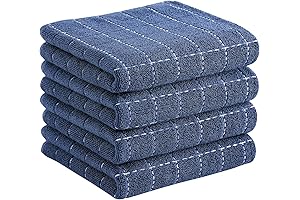 Homaxy Blue Navy Dish Towels