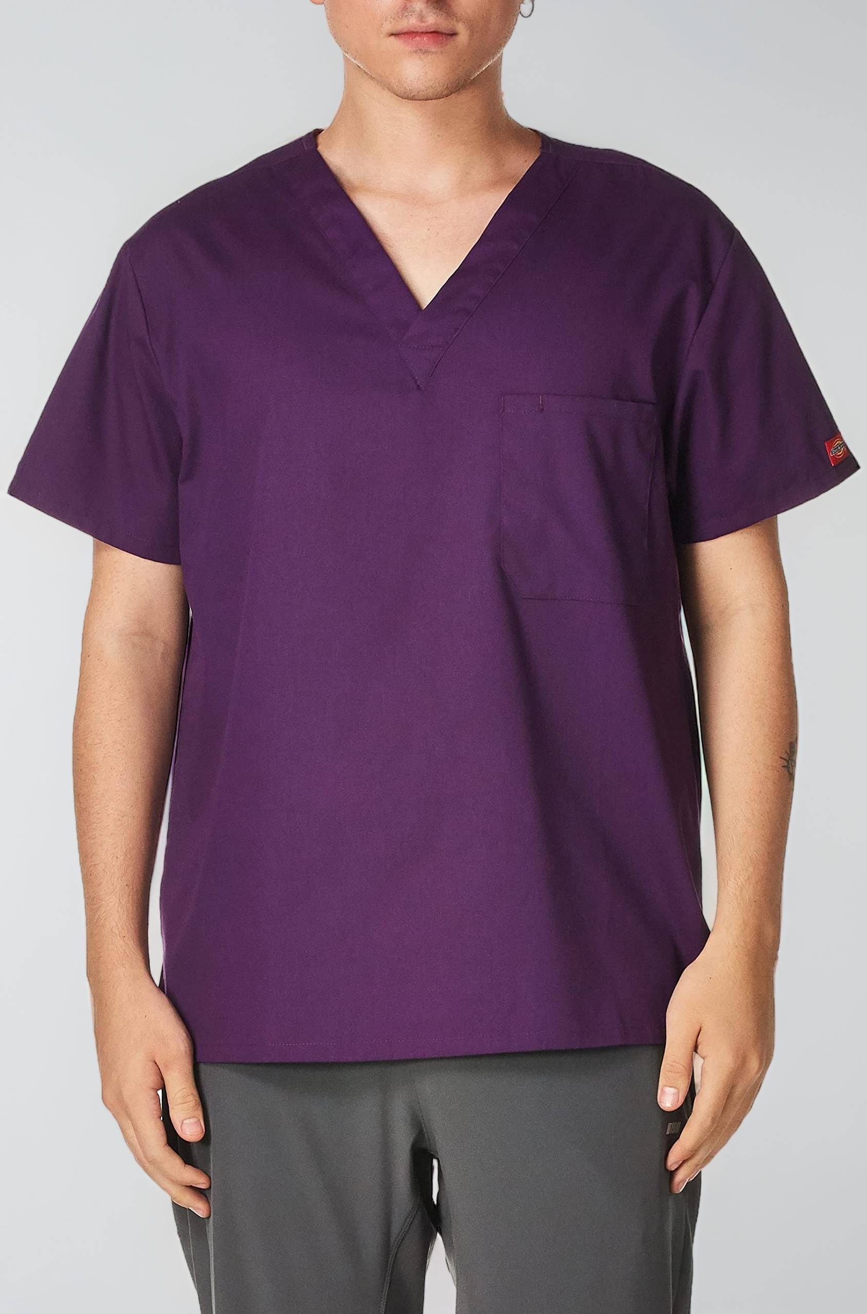 Dickies Men's Big & Tall V-Neck Scrub Top
