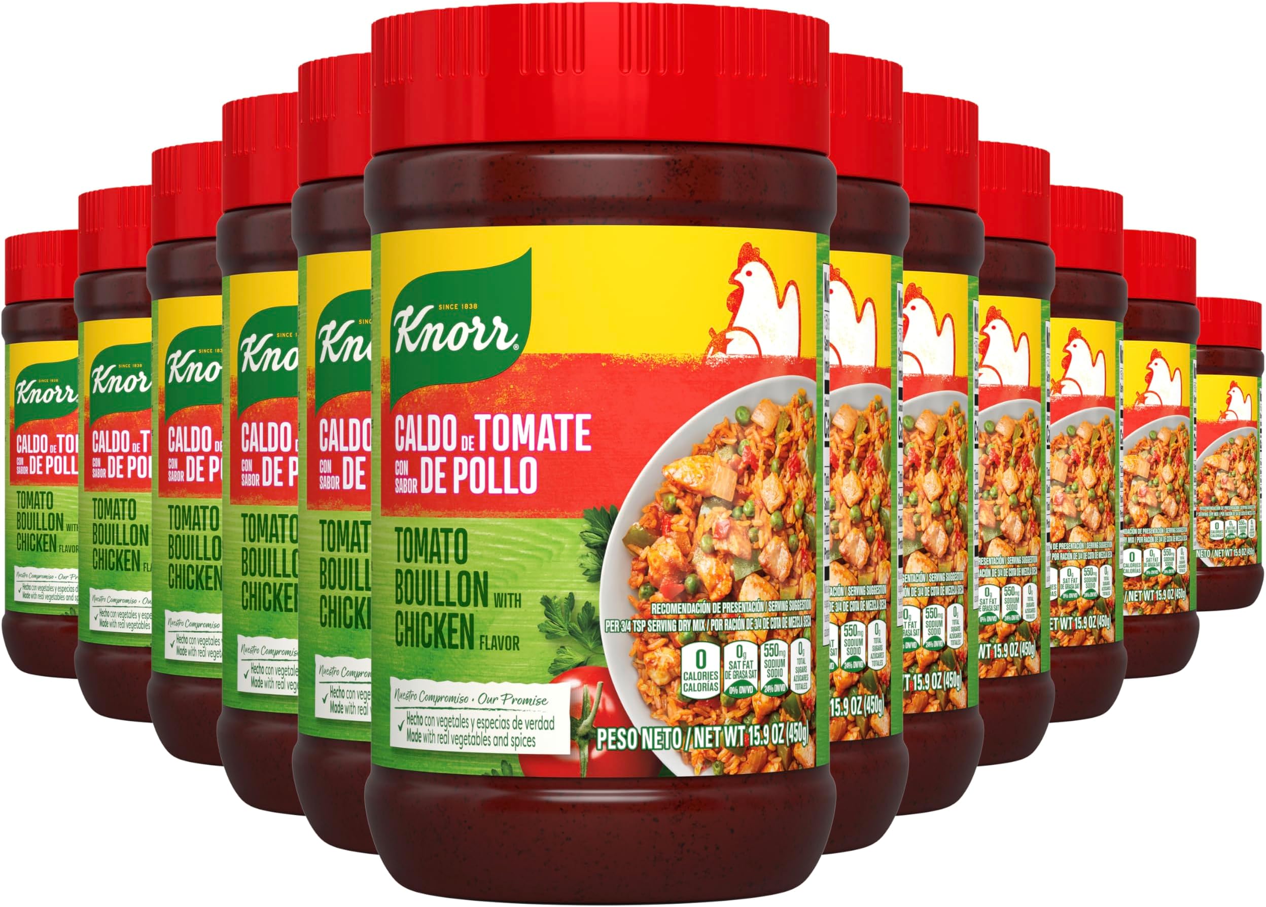 Cube Bouillon 24 pack Tomato Chicken 3.1 oz, 8 count, 24 Pack