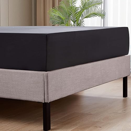 Miniatura 4 de Sweet Home Collection Sábana bajera ajustable de la colección Supreme 1500 Supreme con correas elásticas reforzadas en las esquinas, resistente a