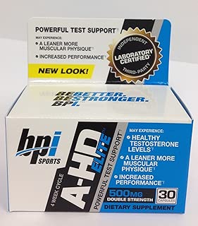 BPI A-HD Elite, 500 mg, 30 Count - coolthings.us