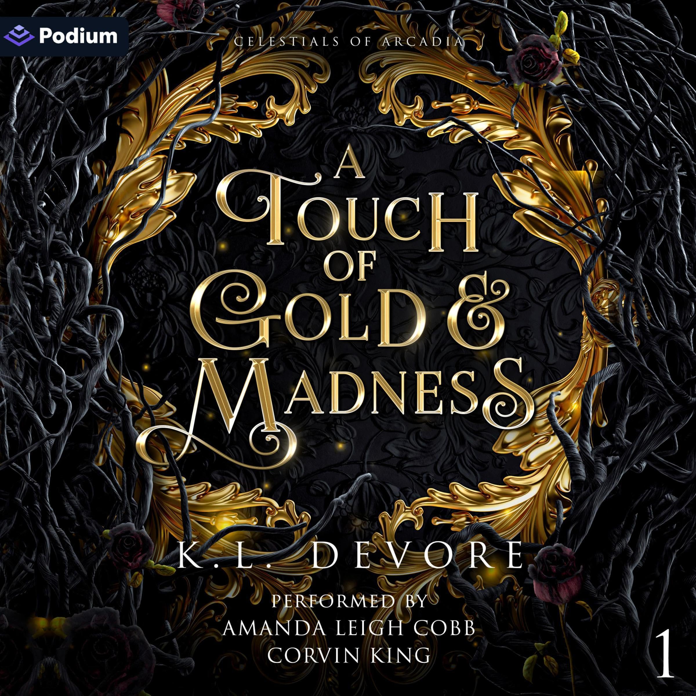 Cover art for A Touch of Gold and Madness