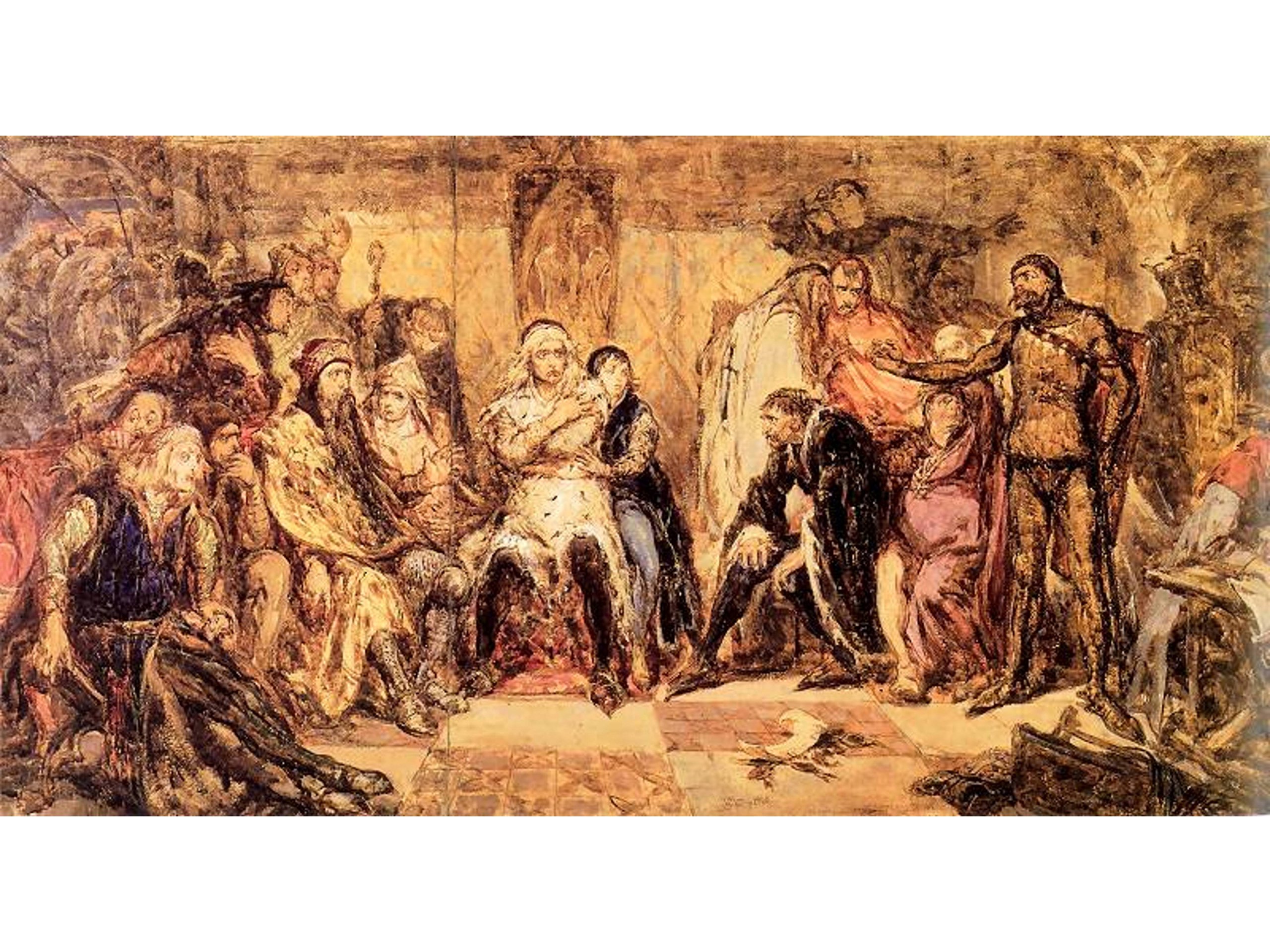 Sejm in Gasawa by Jan Matejko