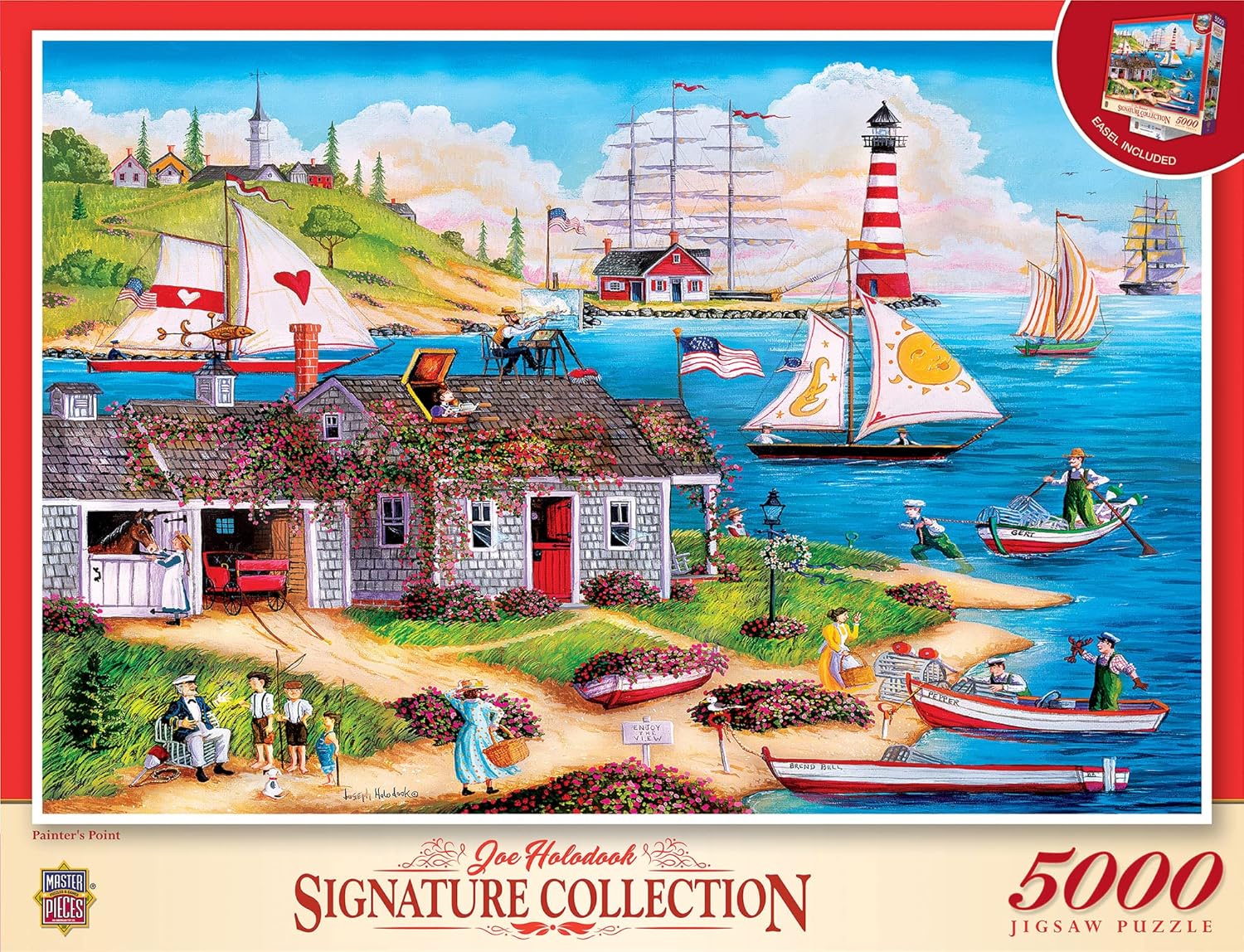 MasterPieces 5000 Piece Jigsaw Puzzle for Adults, Family, Or Kids - Painter's Paint - Manufacturer Defect - 40"x60"