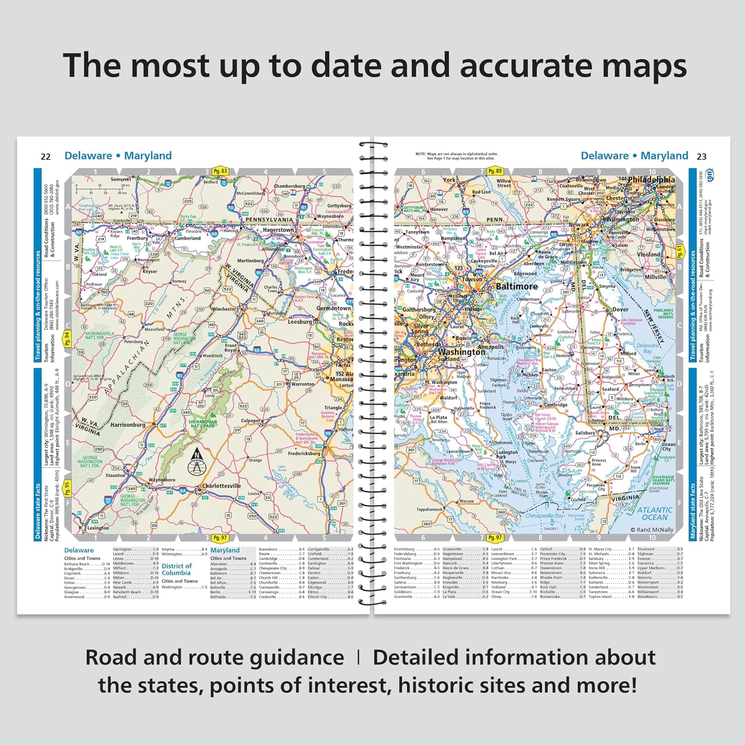 Rand McNally 2026 Easy-to-Read Midsize Road Atlas – Limited Edition - Image 4