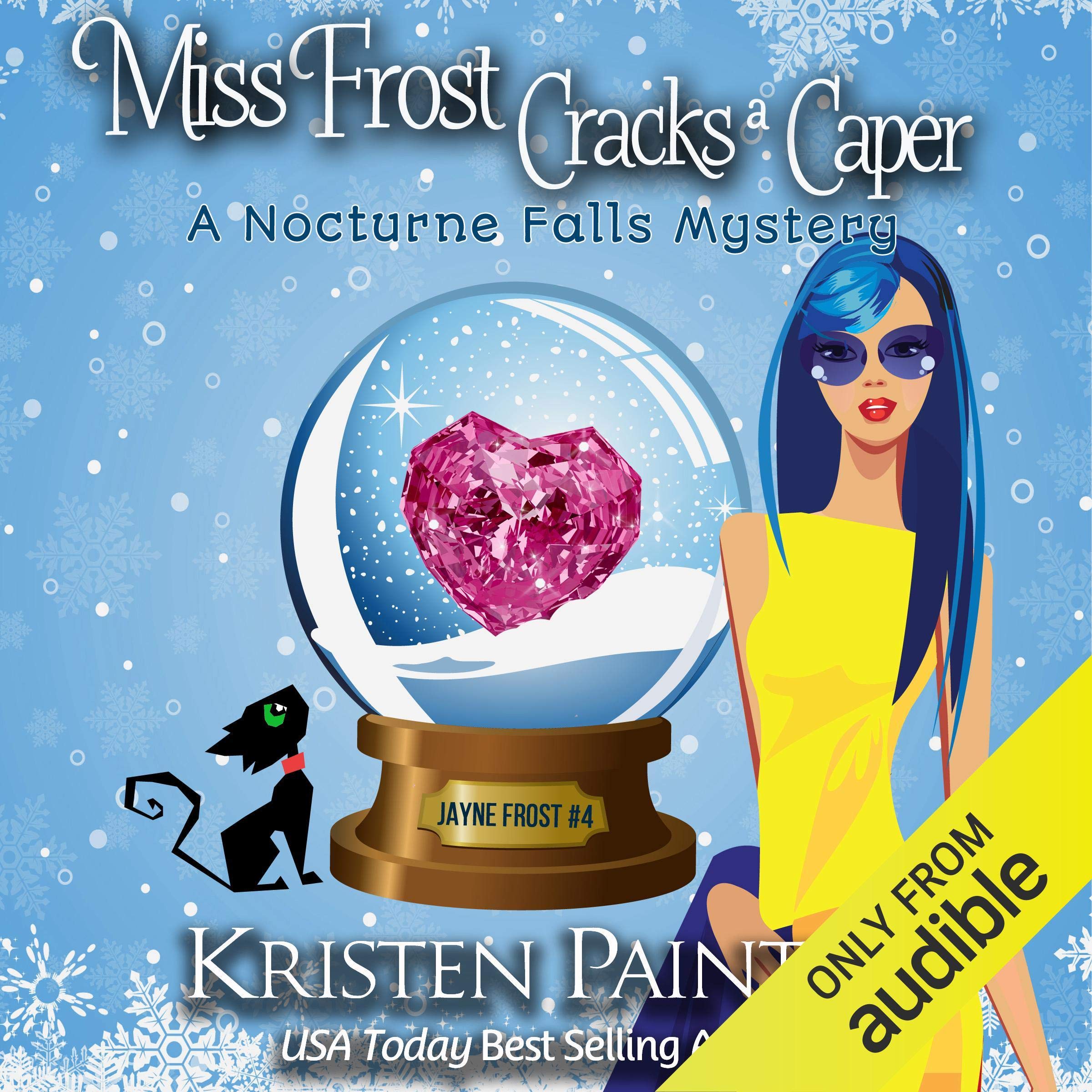 Cover art for Miss Frost Cracks a Caper