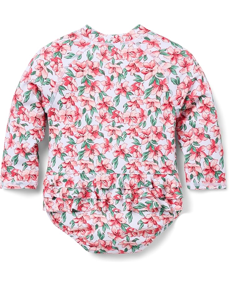 Janie and Jack Baby Girls Floral Rashguard Swim (Infant) - #2 of 3