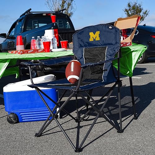 Miniatura 2 de Equip Silla plegable Tailback Sports Fan de la Universidad de Michigan