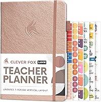 Vista 28 de Planificador para Profesores Clever Fox – Planificador del Año Escolar con Calendarios y Planes de Lecciones – Libro de Planificación