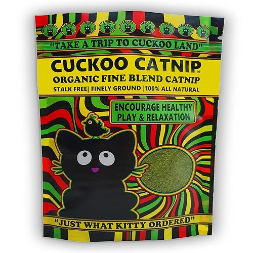 Cuckoo Catnip – Fine Blend Catnip, Stalk-Free, Extra Strong Aroma 50g
