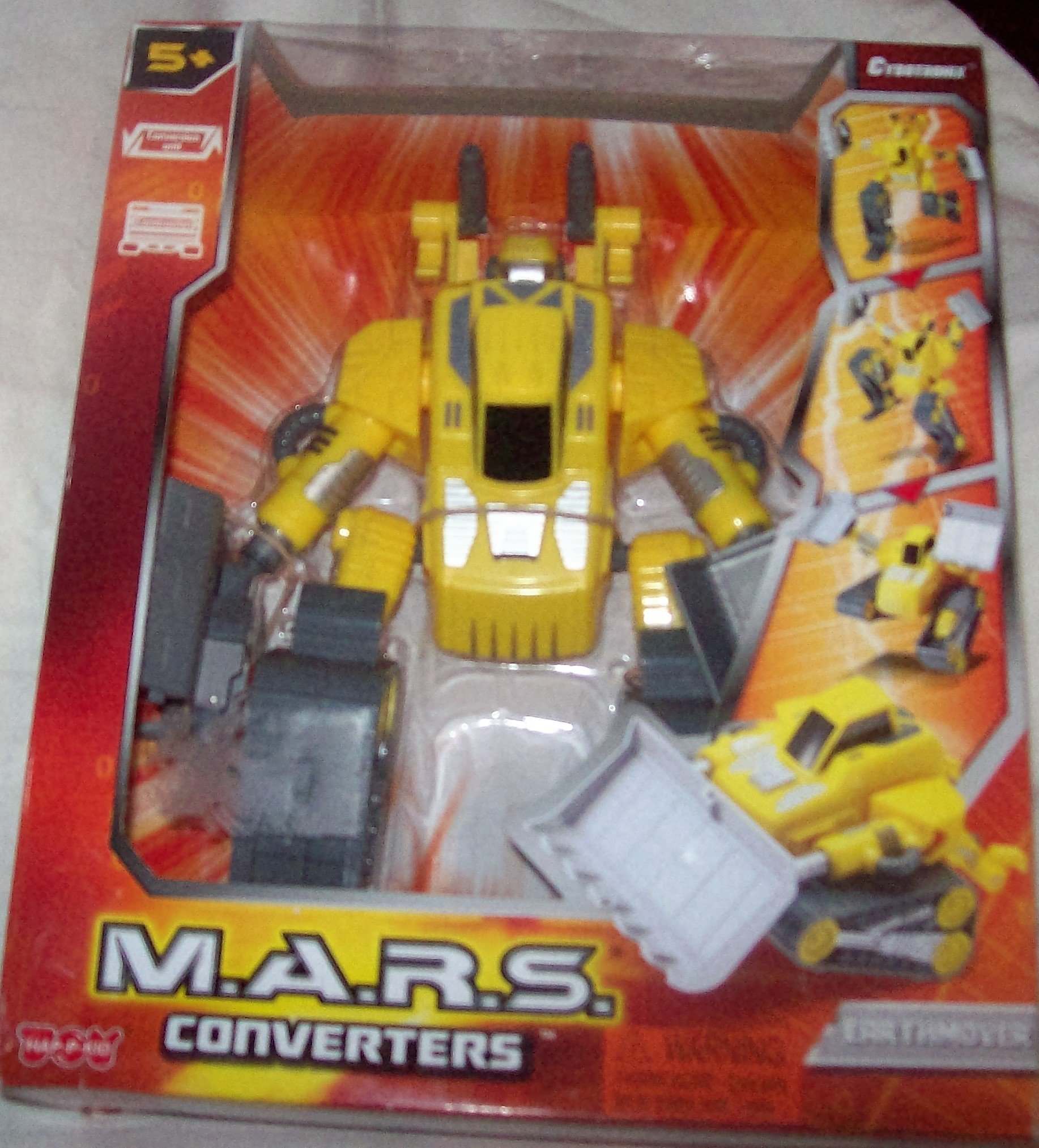 Happkid M.A.R.S. Converters Yellow Spot Explorer Cybrotonix