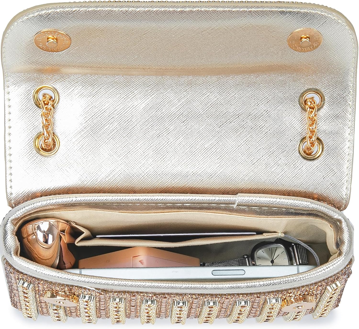 Women's Evening Handbags Rhinestone Purse Crystal Evening Clutch for Women Formal