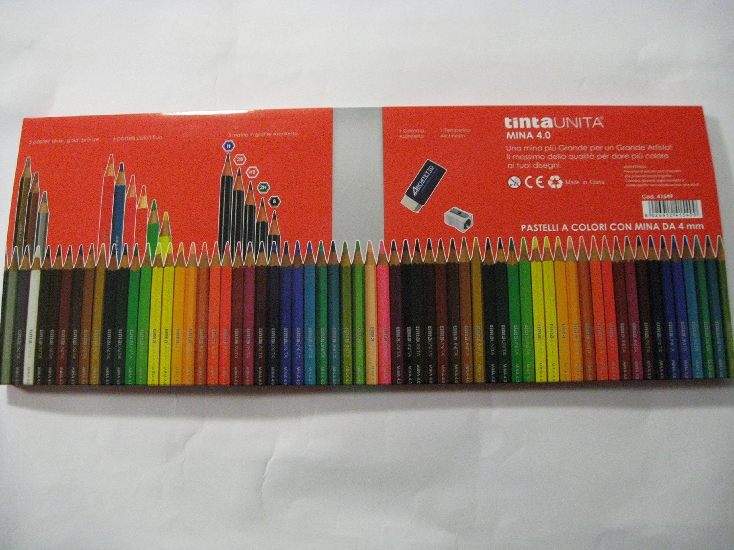 Scatola Pastelli Tintauni - Confezione Da 1 In MetallO, Ideale Regalo