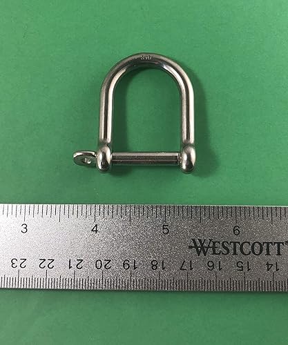 Miniatura 7 de Stainless Steel 316 Wide D Shackle
