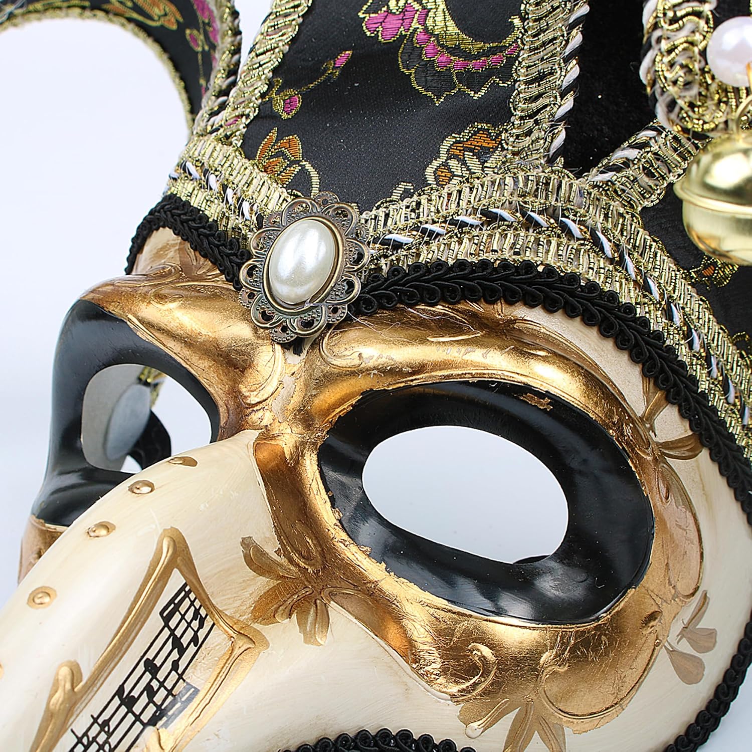 Carnival Venetian Plague Doctor Jester Mask Masquerade Halloween Wall Decorative Mask
