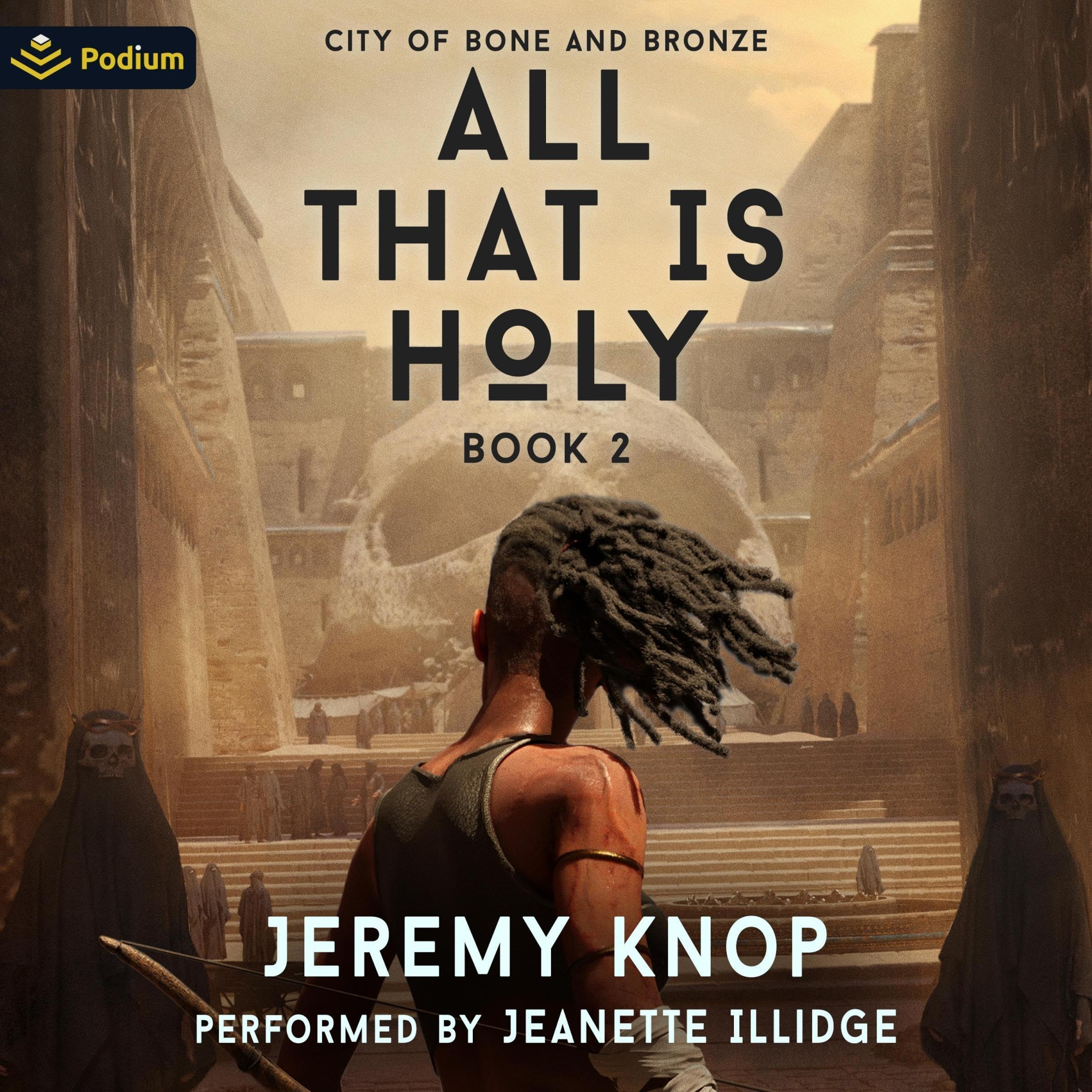 Cover art for City of Bone and Bronze: An Apocalyptic Epic Fantasy