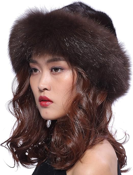 ミンク毛皮帽子 Amazon.co.jp: 毛皮 帽子 ミンク フォックステープ リアルファー