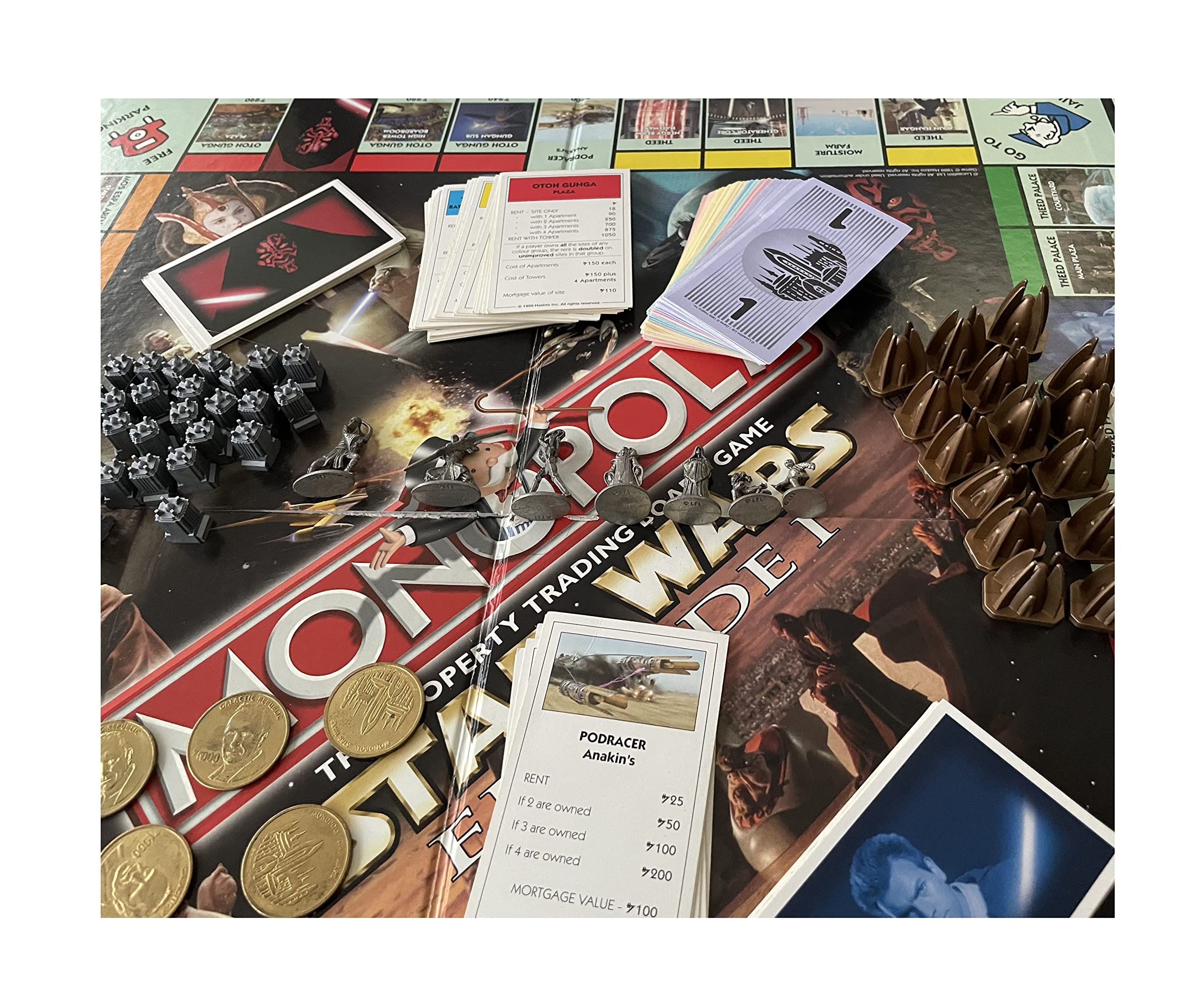 Hasbro Star Wars Episode Monopoly Board Game 1 Edition Exclusive