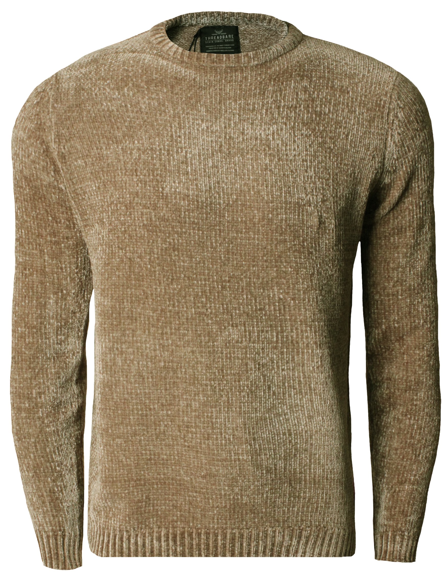 Buy Threadbare Mens Chenille Crew Neck 