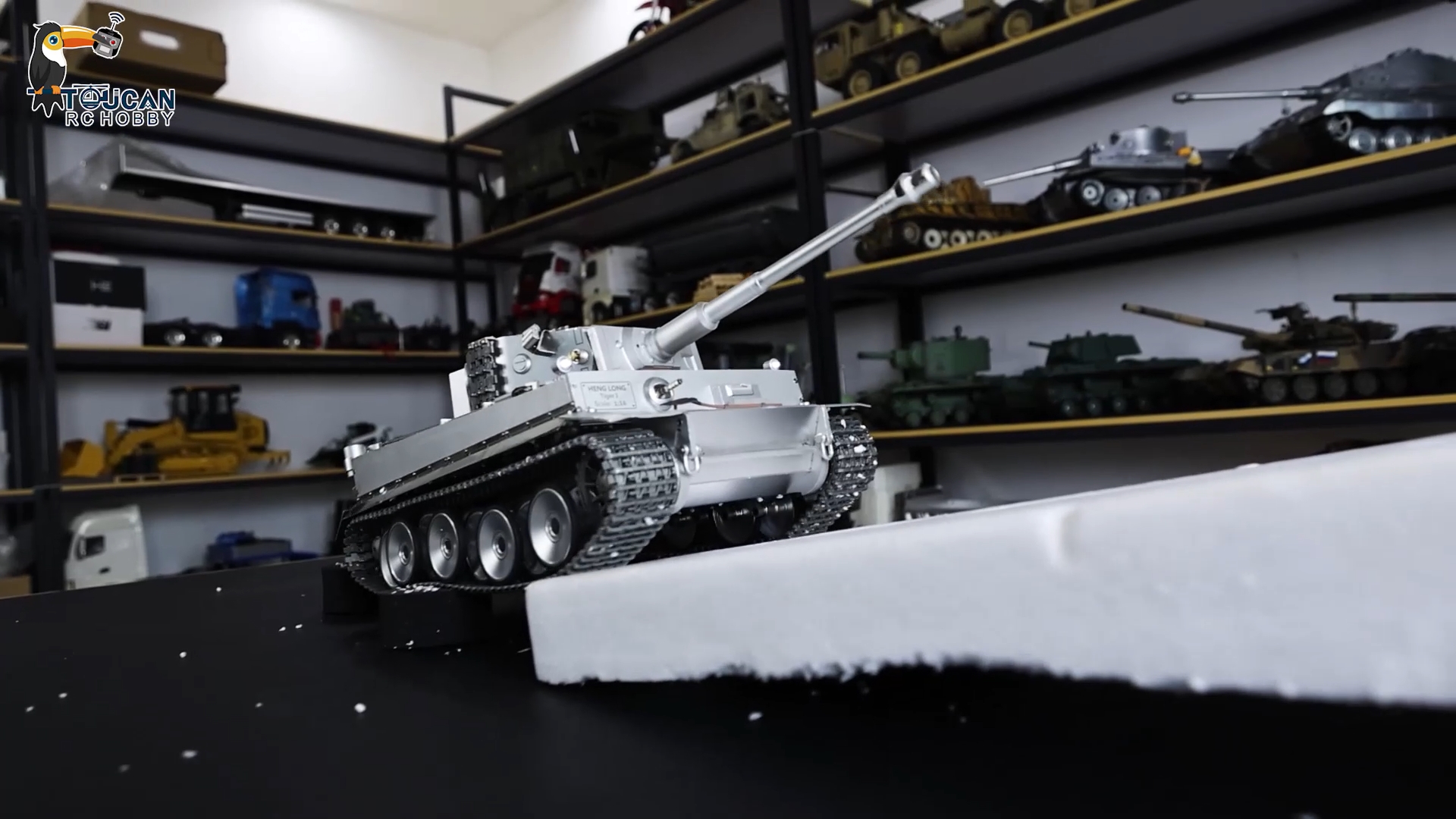 Amazon.com: TOUCAN RC HOBBY Henglong 1/16 - Tanque de metal