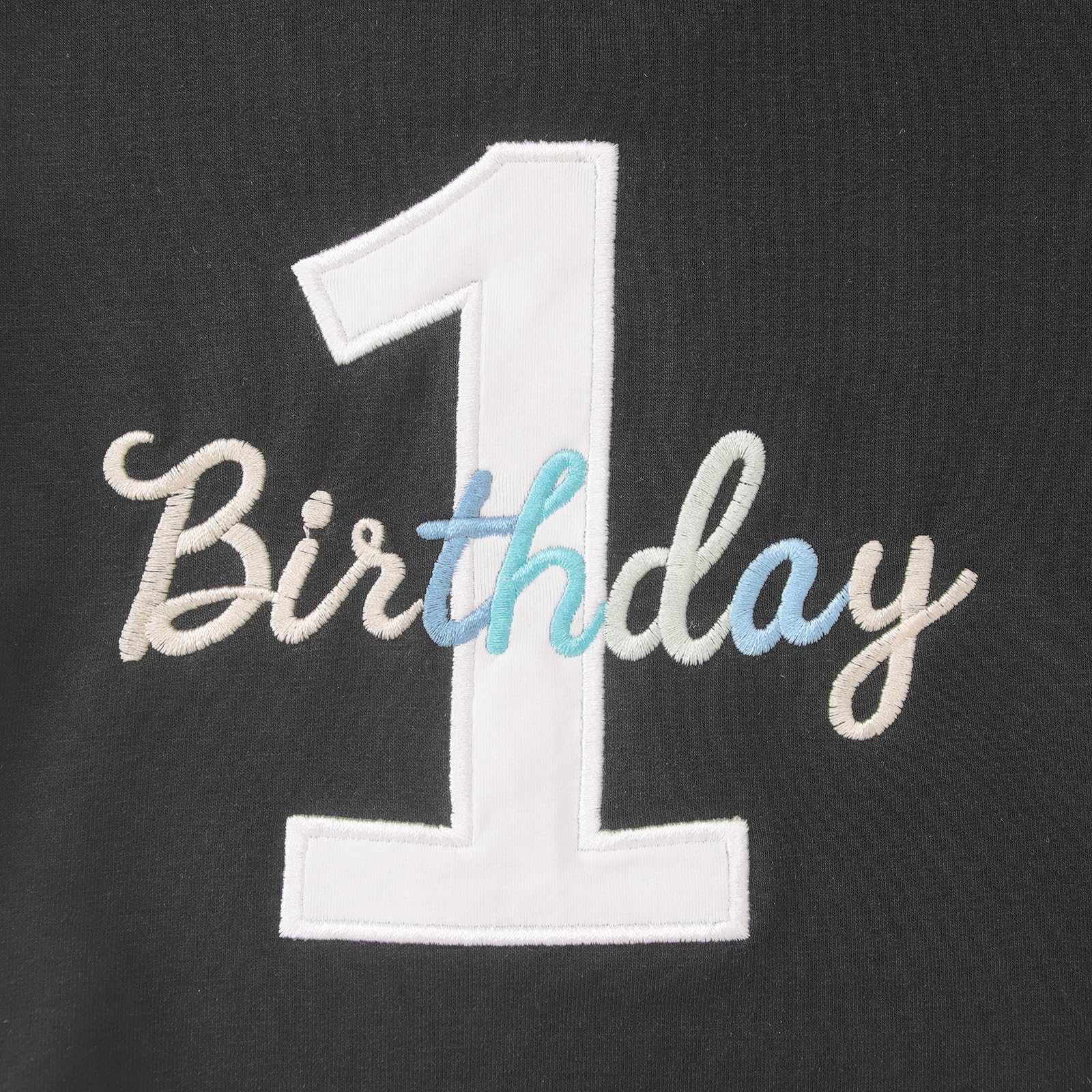CM C&M WODRO 1er anniversaire garçon sweatshirt 1 anniversaire broderie pull nouveau-né bébé vêtements enfants sweatshirts col rond manches longues tout-petit tenues chaud automne hiver pull