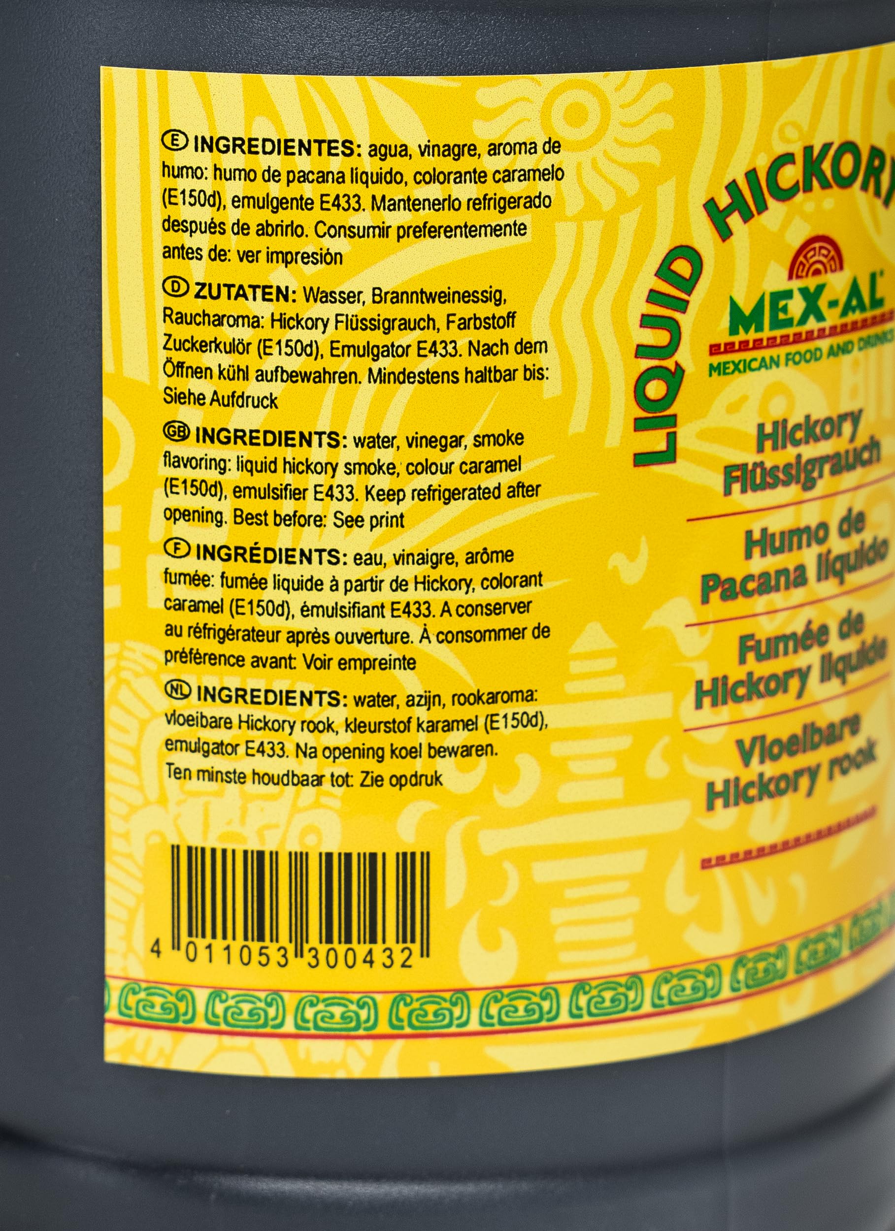 Mex-Al - Fumée liquide Hickory 1,89l