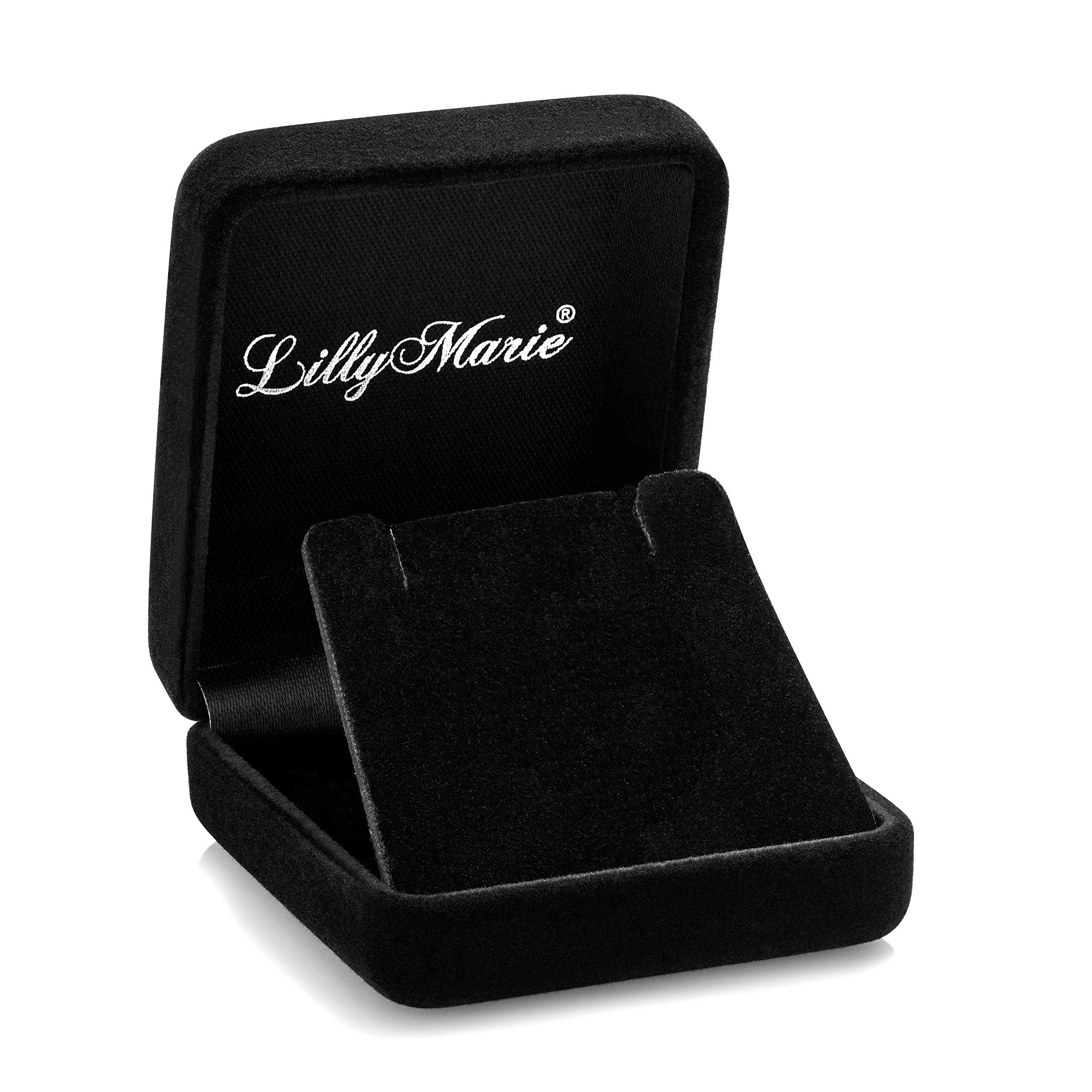 LillyMarie Collana Da Donna Con Pendente Angelo In Argento Sterling Per Occasioni Speciali