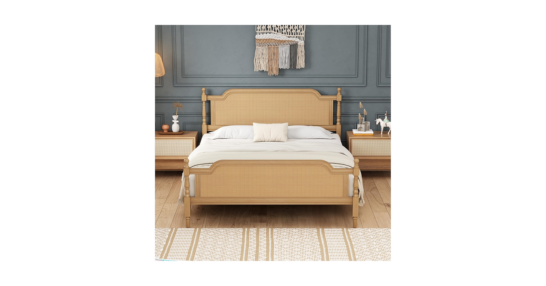 ローズさま専用 Amazon.com: SOFTSEA Queen Size Upholstered Bed with Large