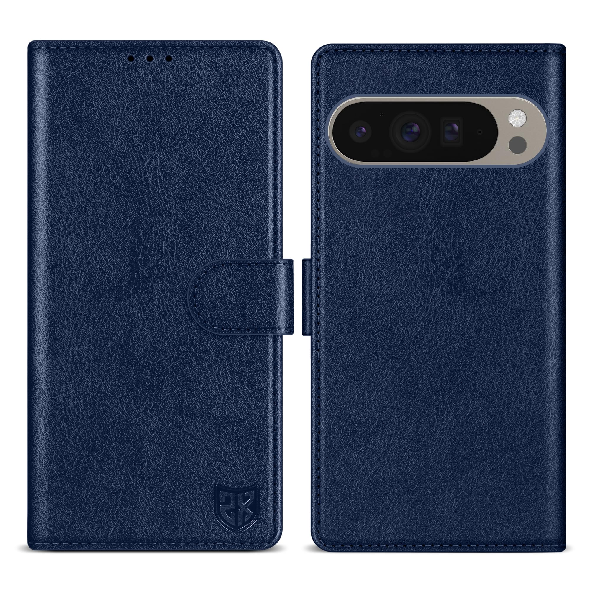 ZZXX for Google Pixel 9 Pro XL Wallet Case with [RFID Blocking] Card Slot Kickstand Magnetic Closure Leather Flip Fold Protective Phone Case for Pixel