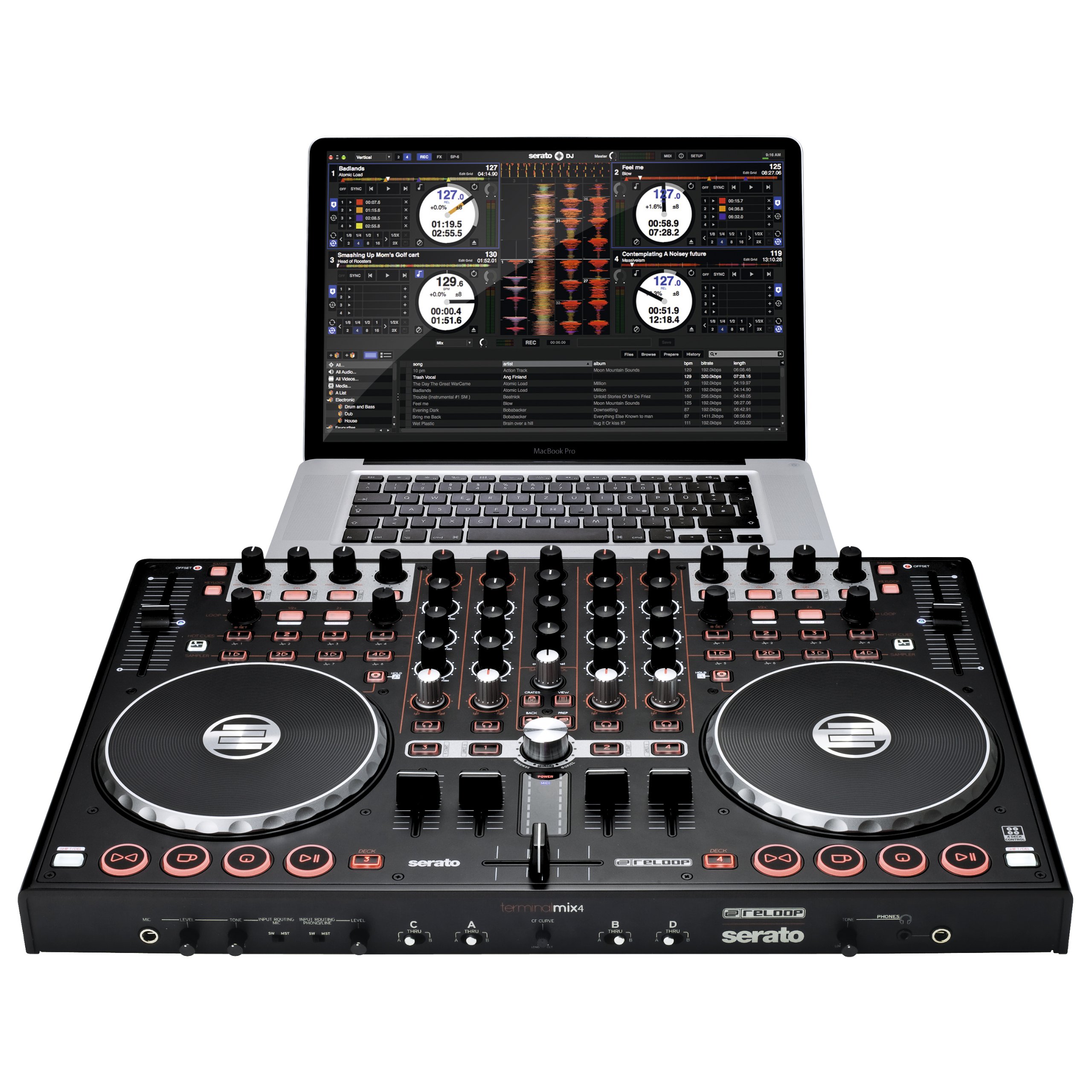 【美品】reLOOP serato terminal mix4 Amazon.com: Reloop Terminal Mix 4 Controlador incluido con Serato