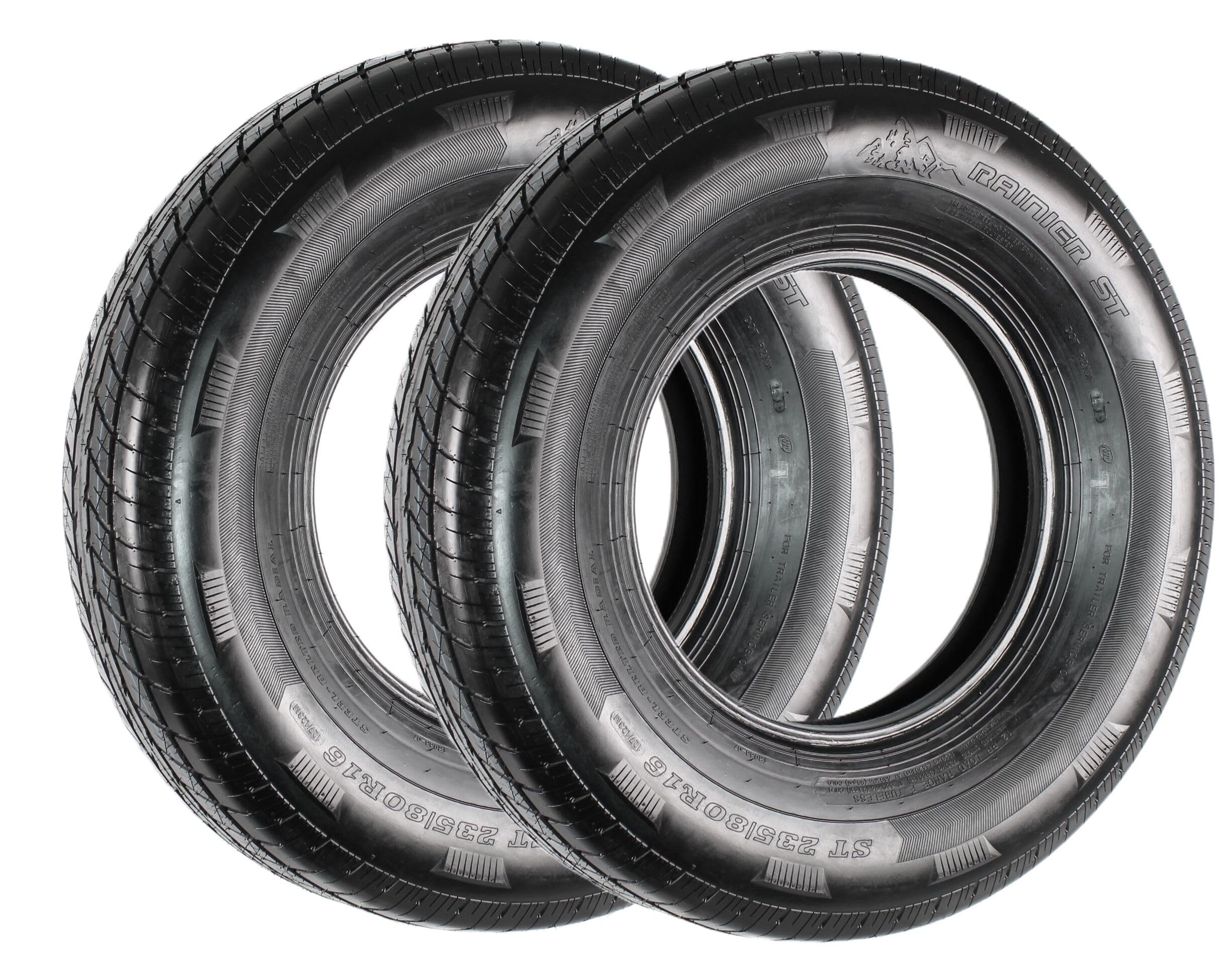 Amazon.com: eCustomrim 2-Pack ST235/80R16 DEEP TREAD Steel