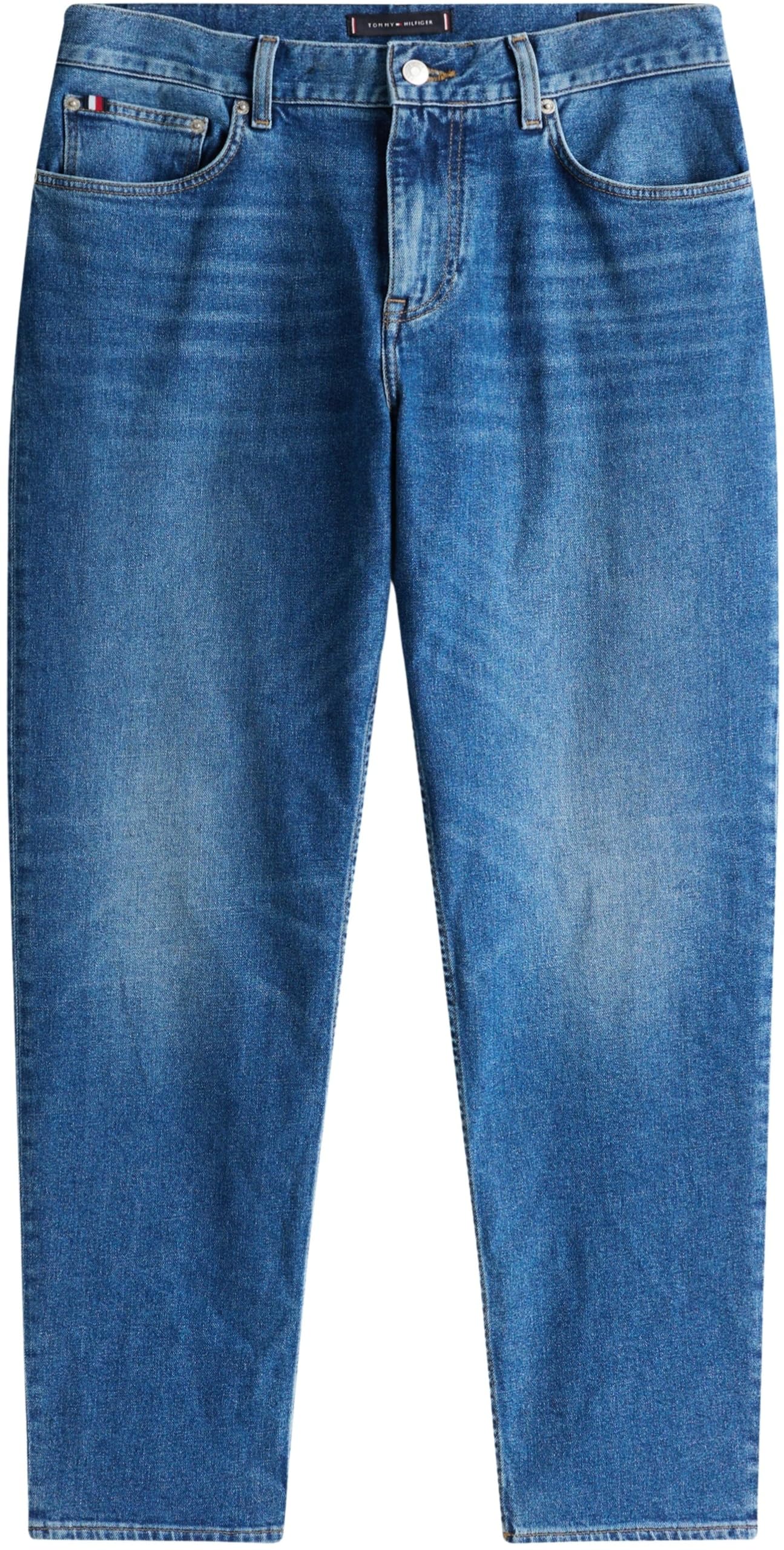 Tommy Hilfiger Vaqueros Hombre Tapered Harlem Talle Medio